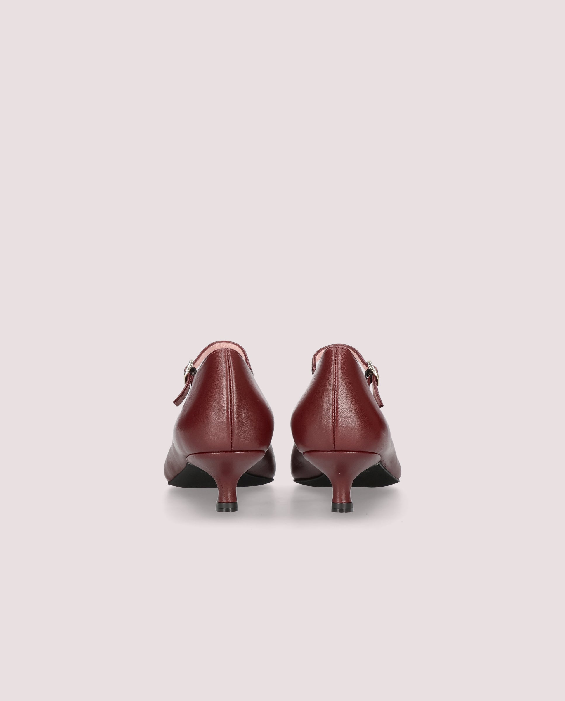 Salão Kendall Red Leather