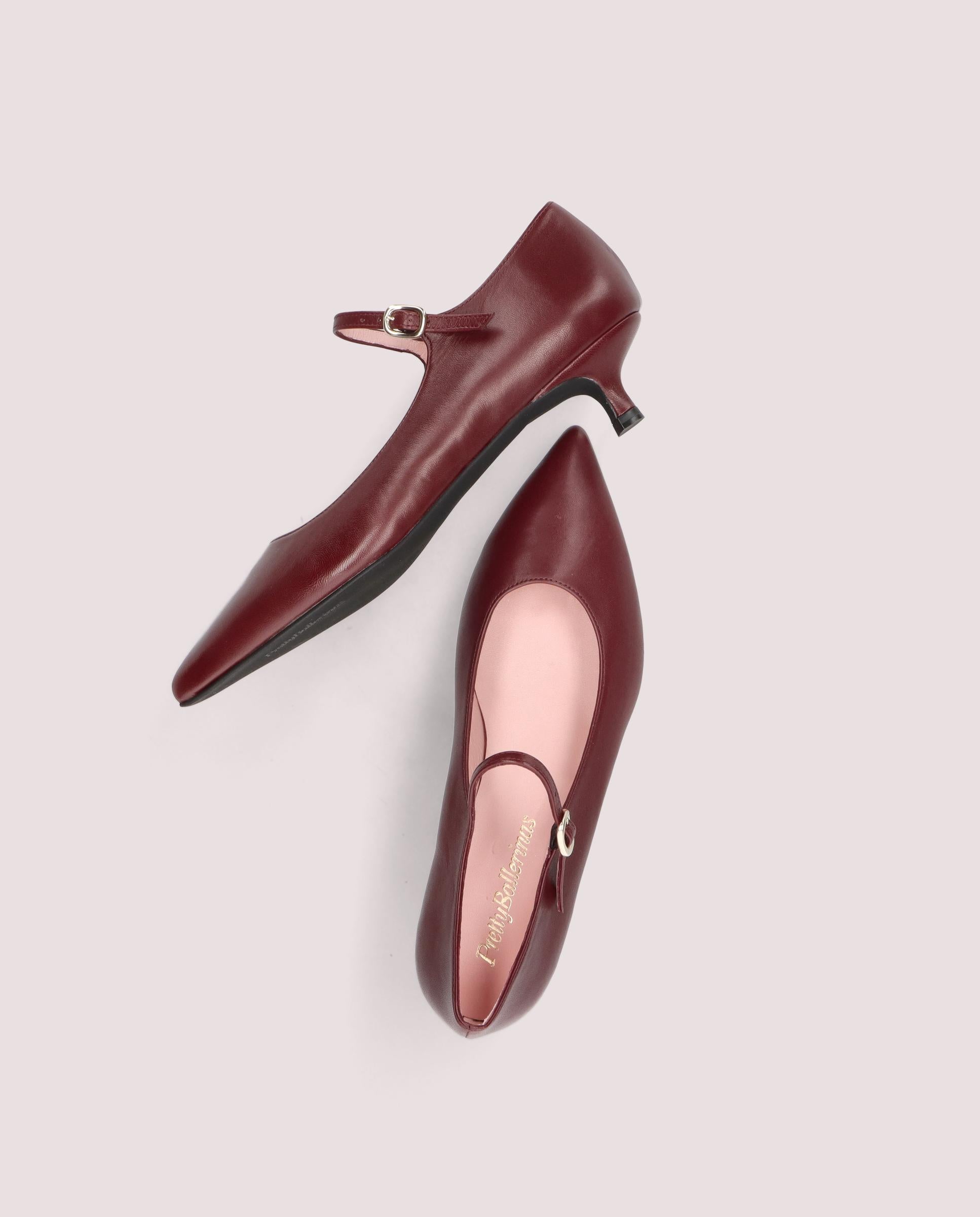 Salão Kendall Red Leather