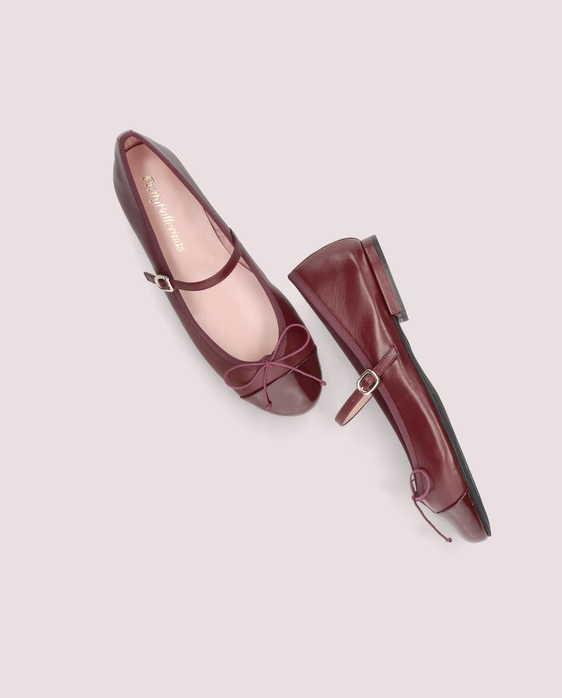 Irma Ballet Flats RED LEATHER
