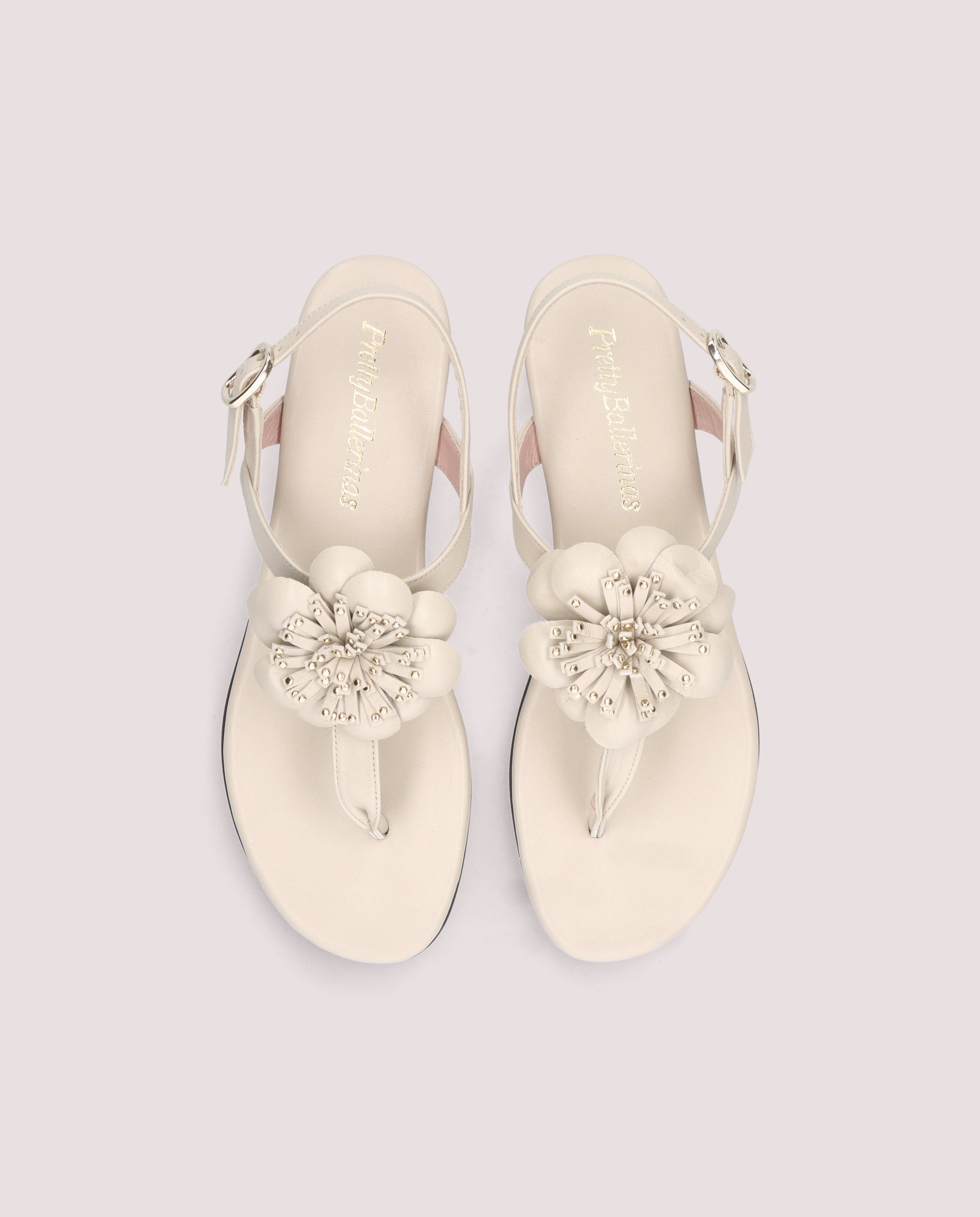 Sandalias Judy Blancos Piel