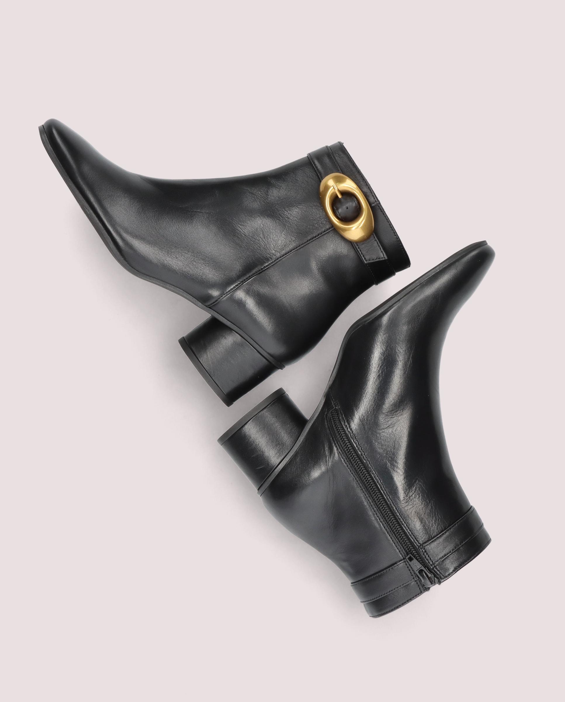 Botines Jendayi Negros Piel