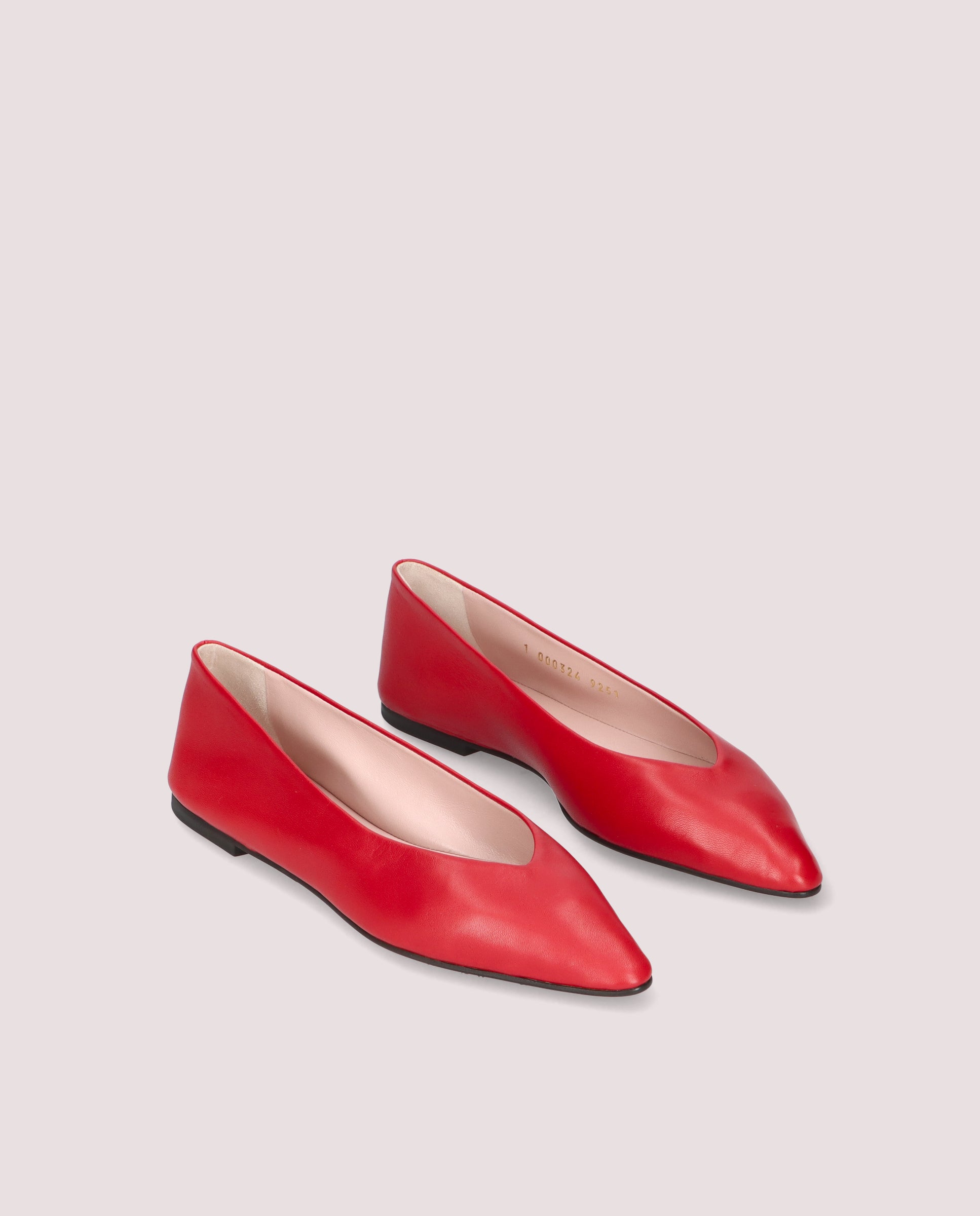 Bailarinas Tyra Rojos Piel