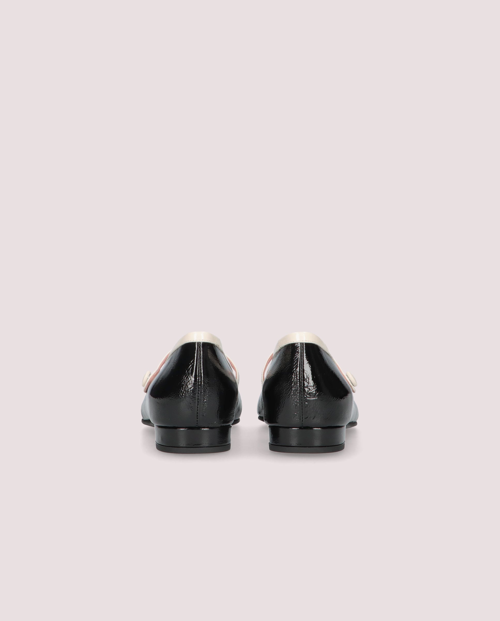 Clementine Black Patent Ballet flats