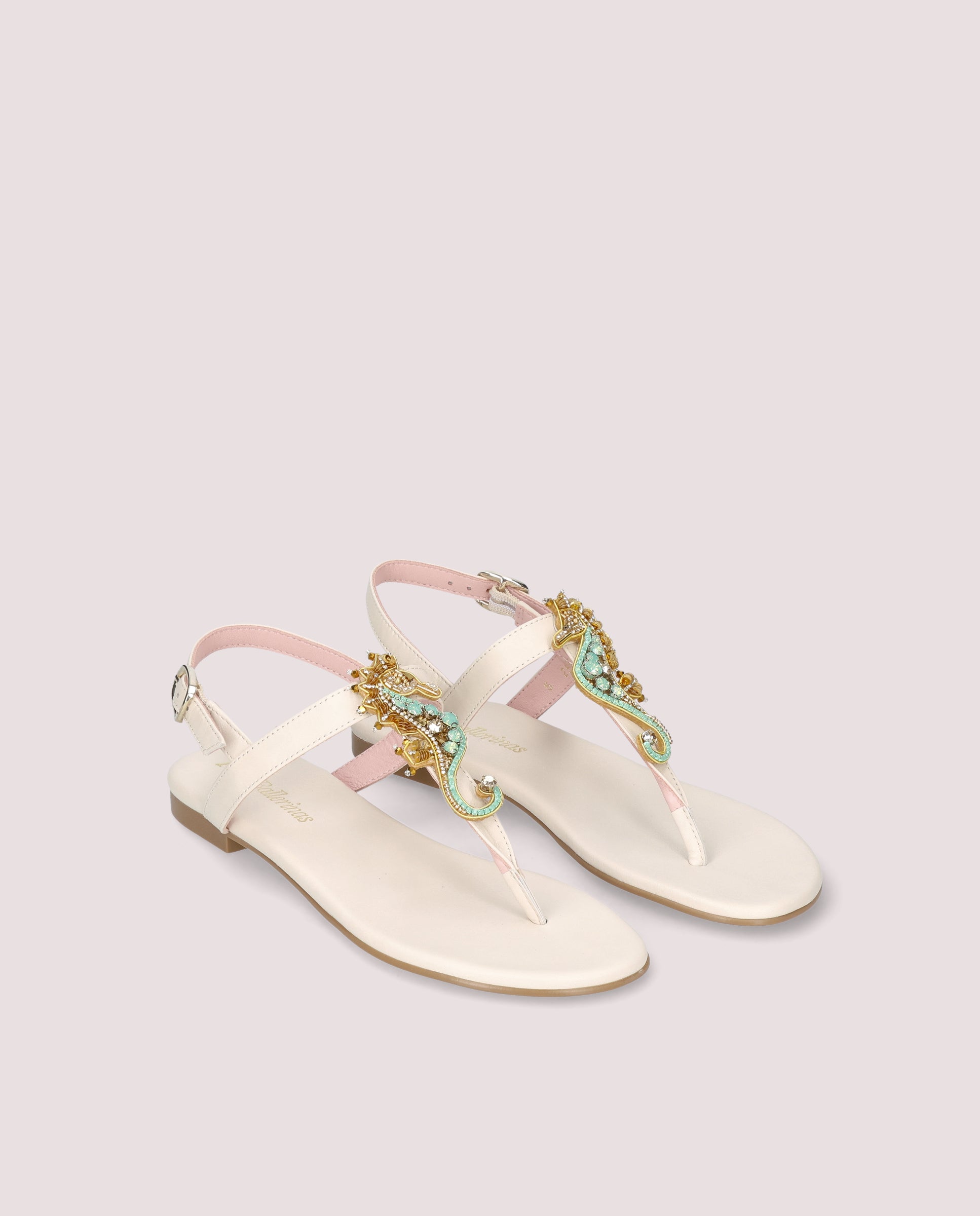 Image of Sandalias Judy Marrones Piel by PrettyBallerinas