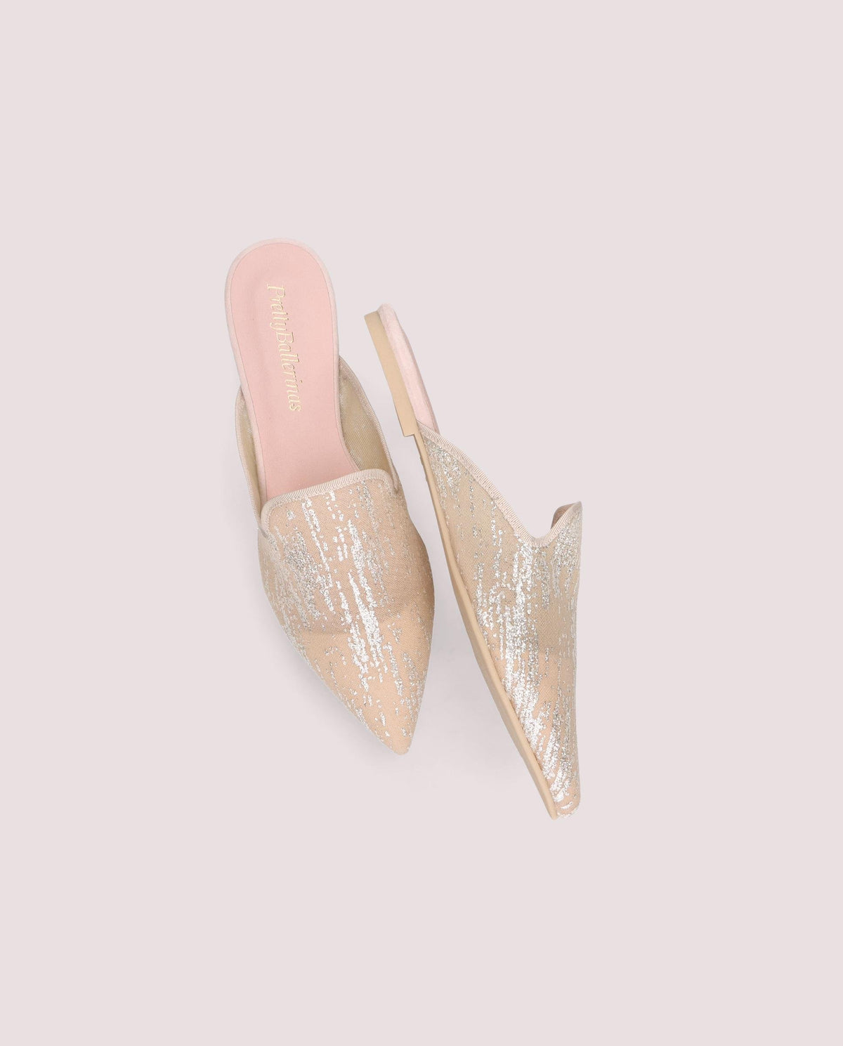 Mules Ella Beiges Red