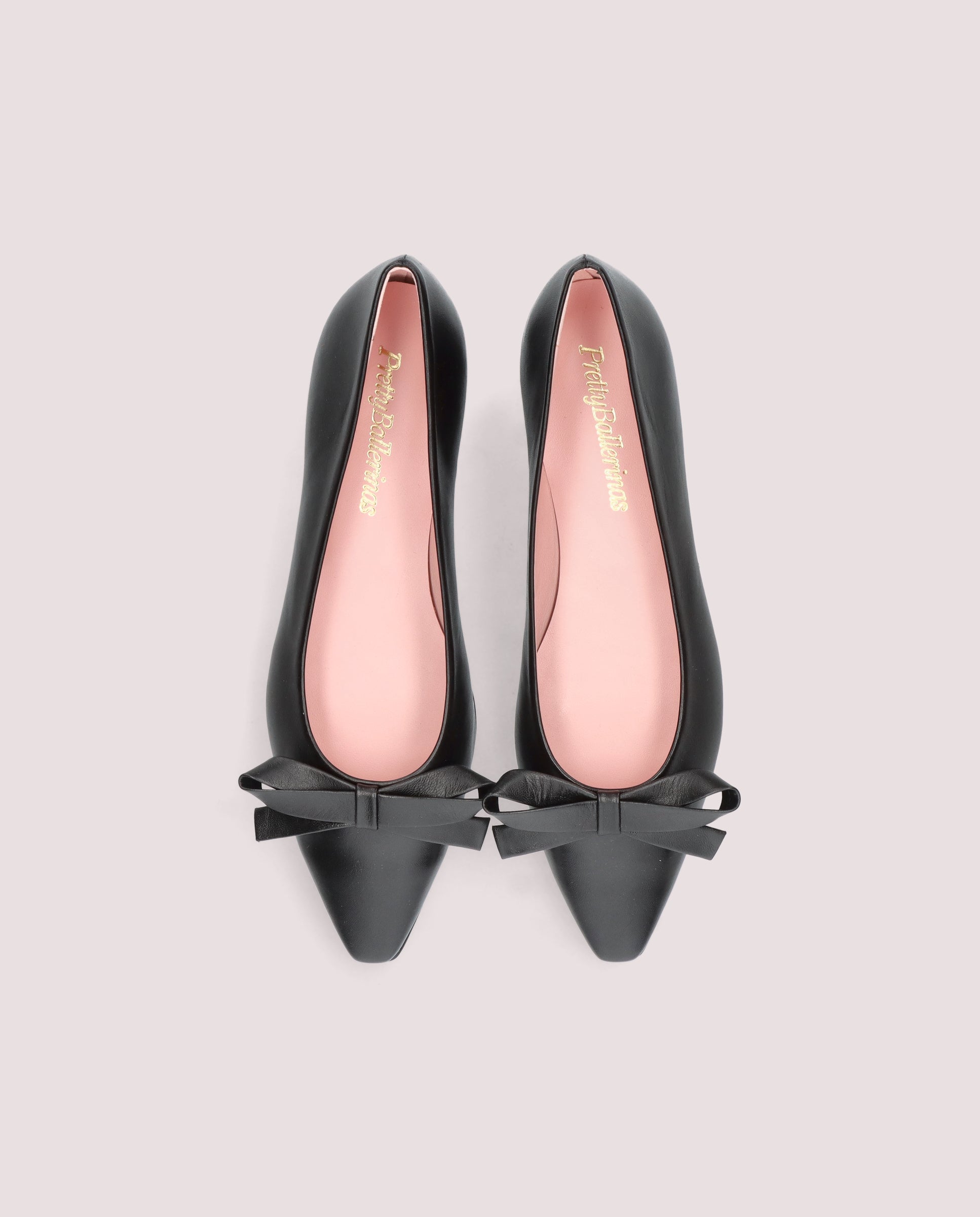 Vista alternativa de Bailarinas Tabitha Negros Piel por PrettyBallerinas