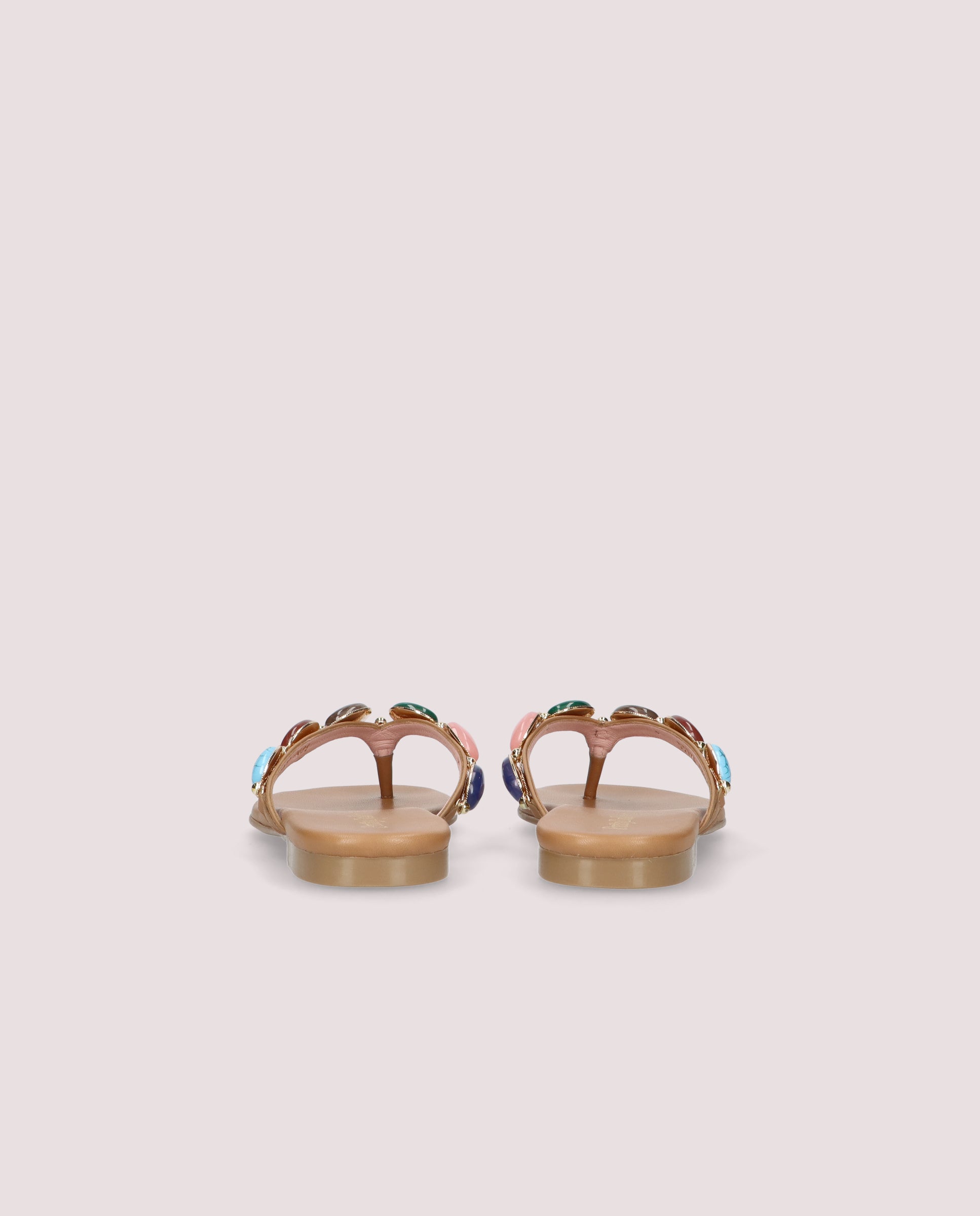 Sandalias Judy Marrones Piel