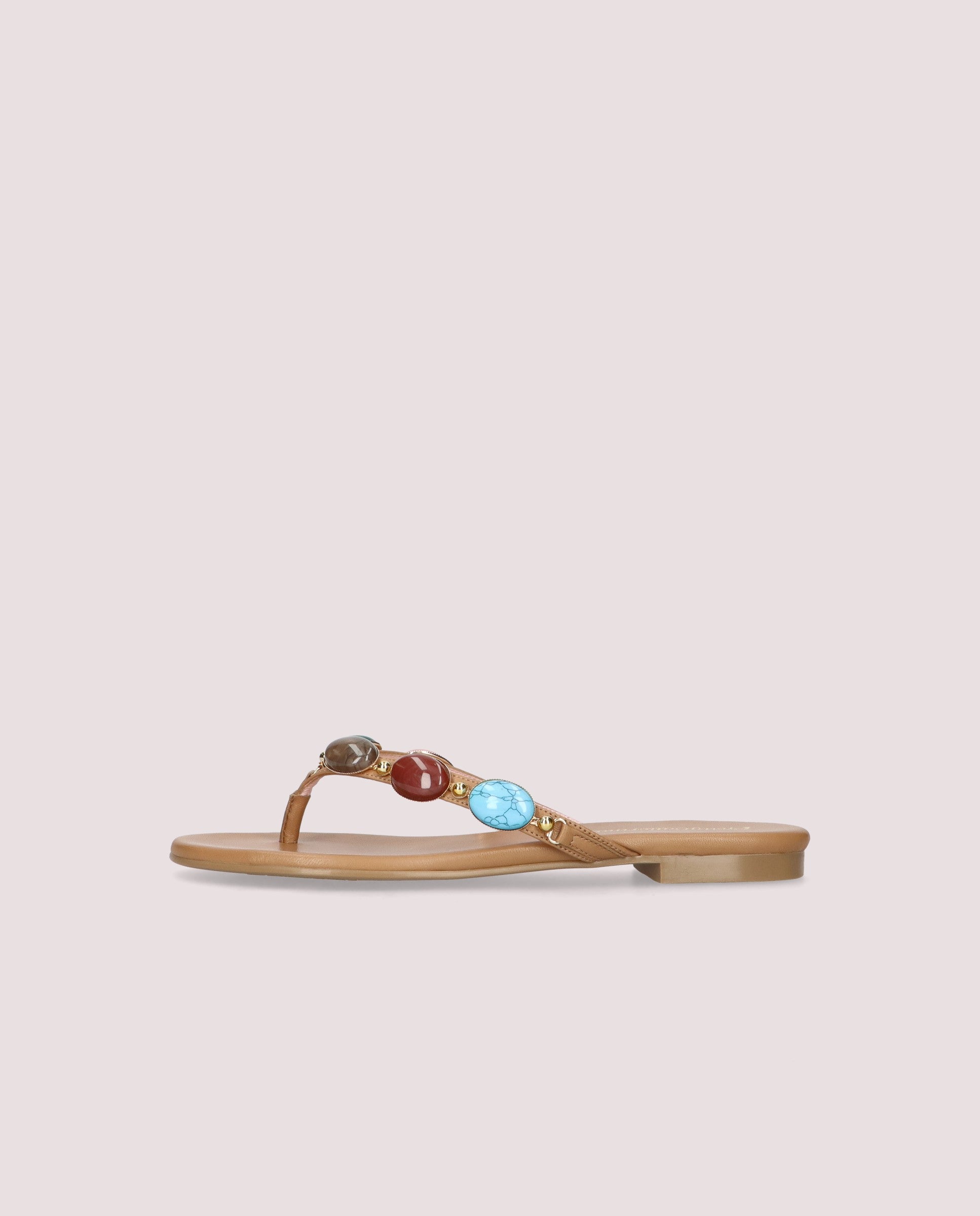 Sandalias Judy Marrones Piel