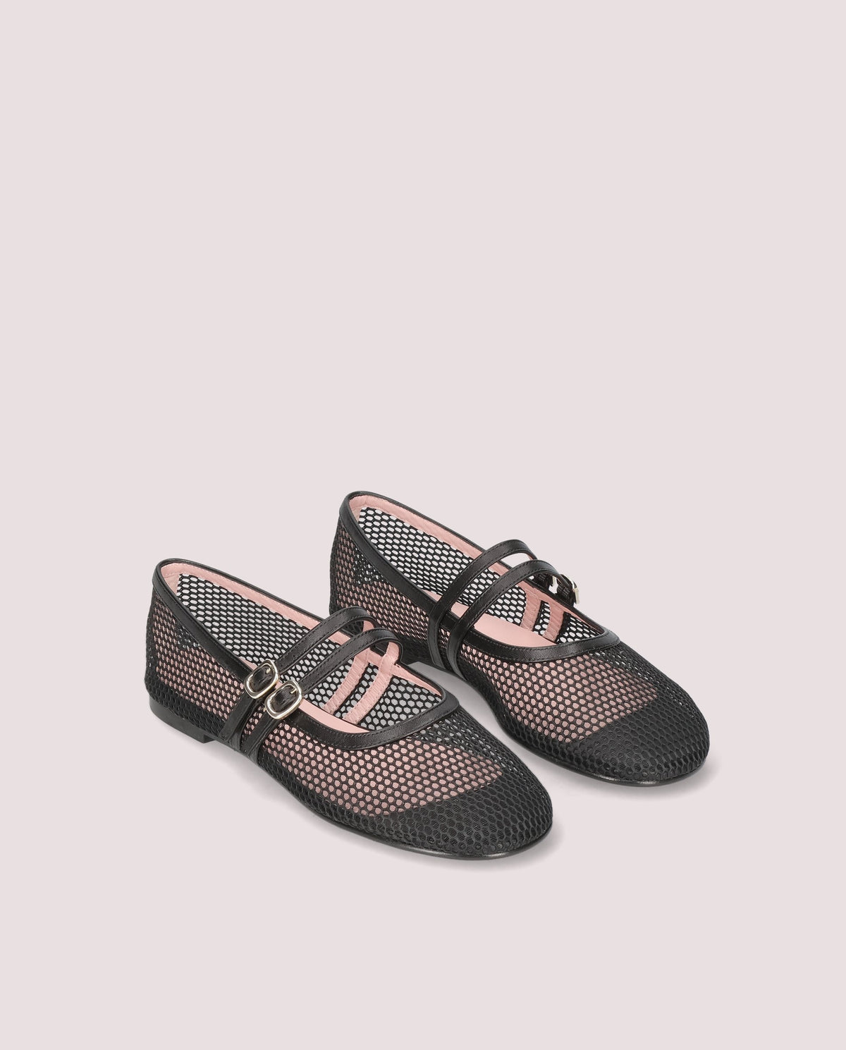 Alternative view of Georgia ballerina in black mesh by PrettyBallerinas