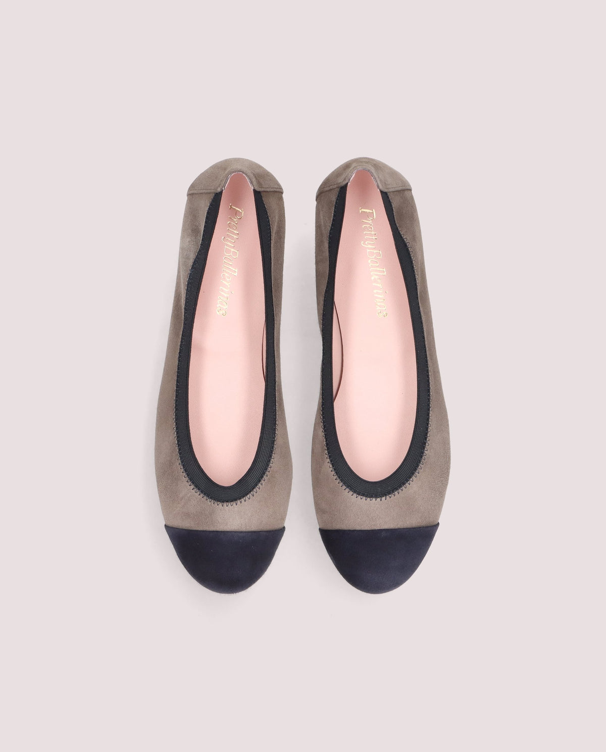 Vista alternativa de Bailarinas Nicole Azules Ante por PrettyBallerinas