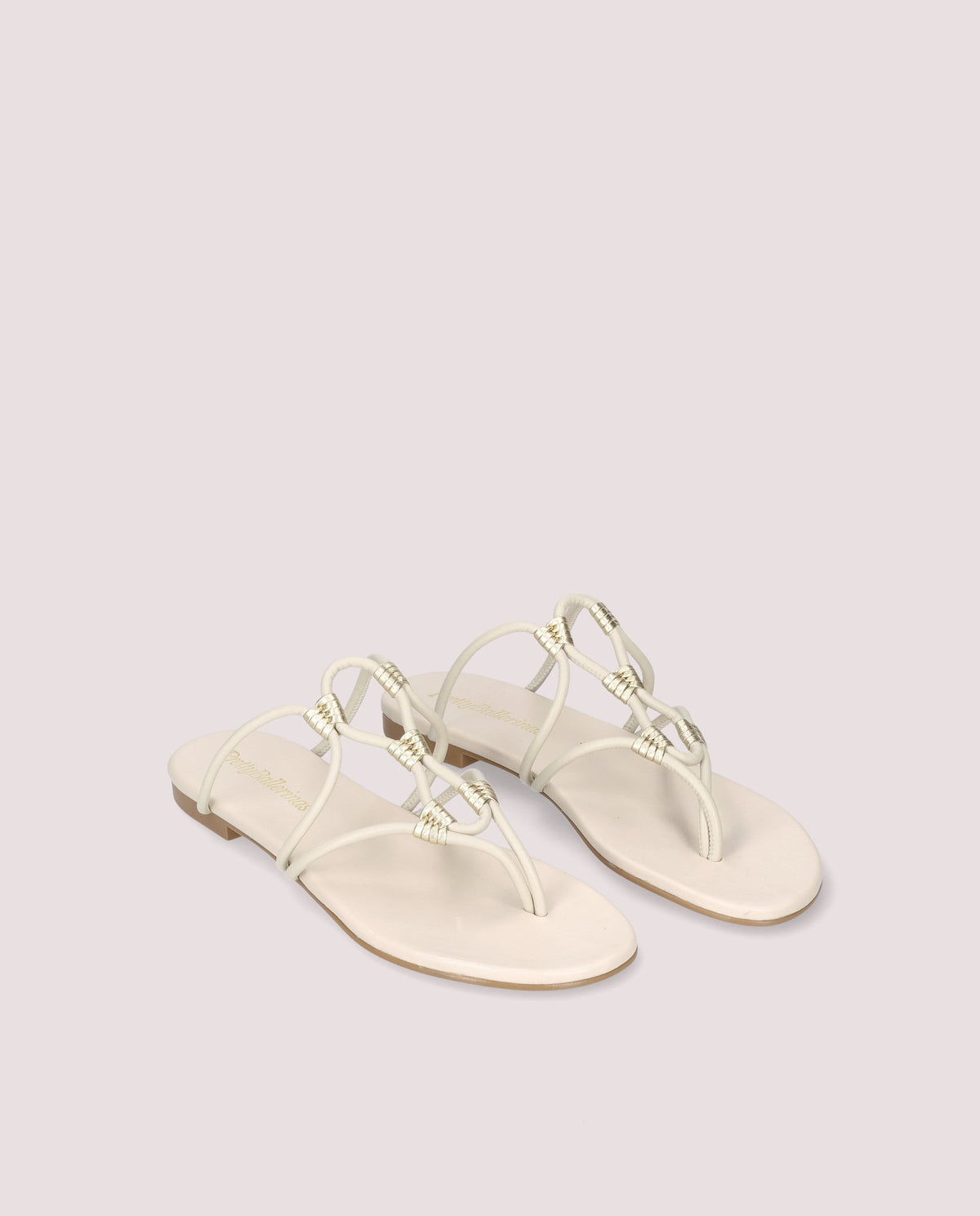 Sandalias Judy Blancos Piel