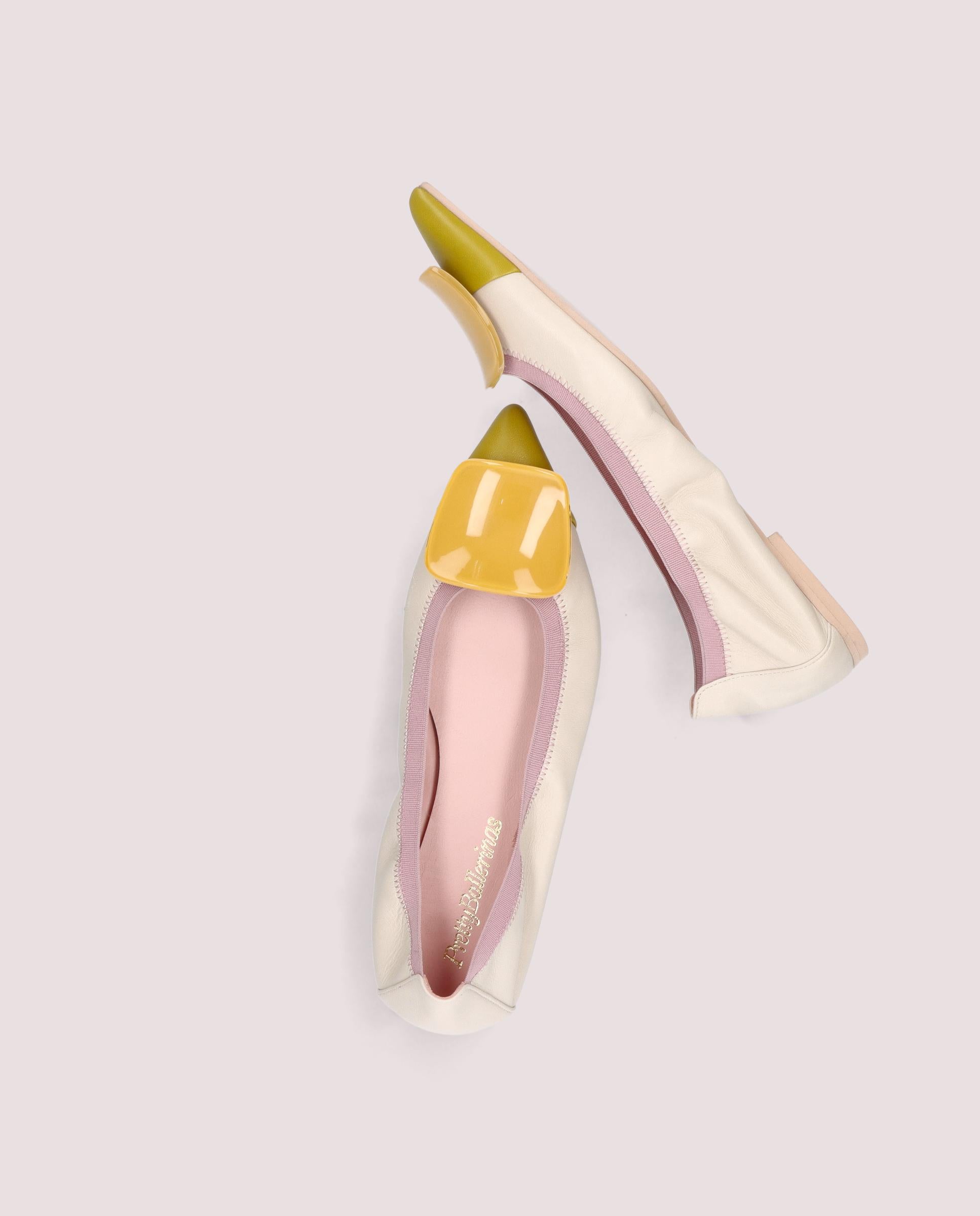 Bailarinas Paris Multicolores Piel