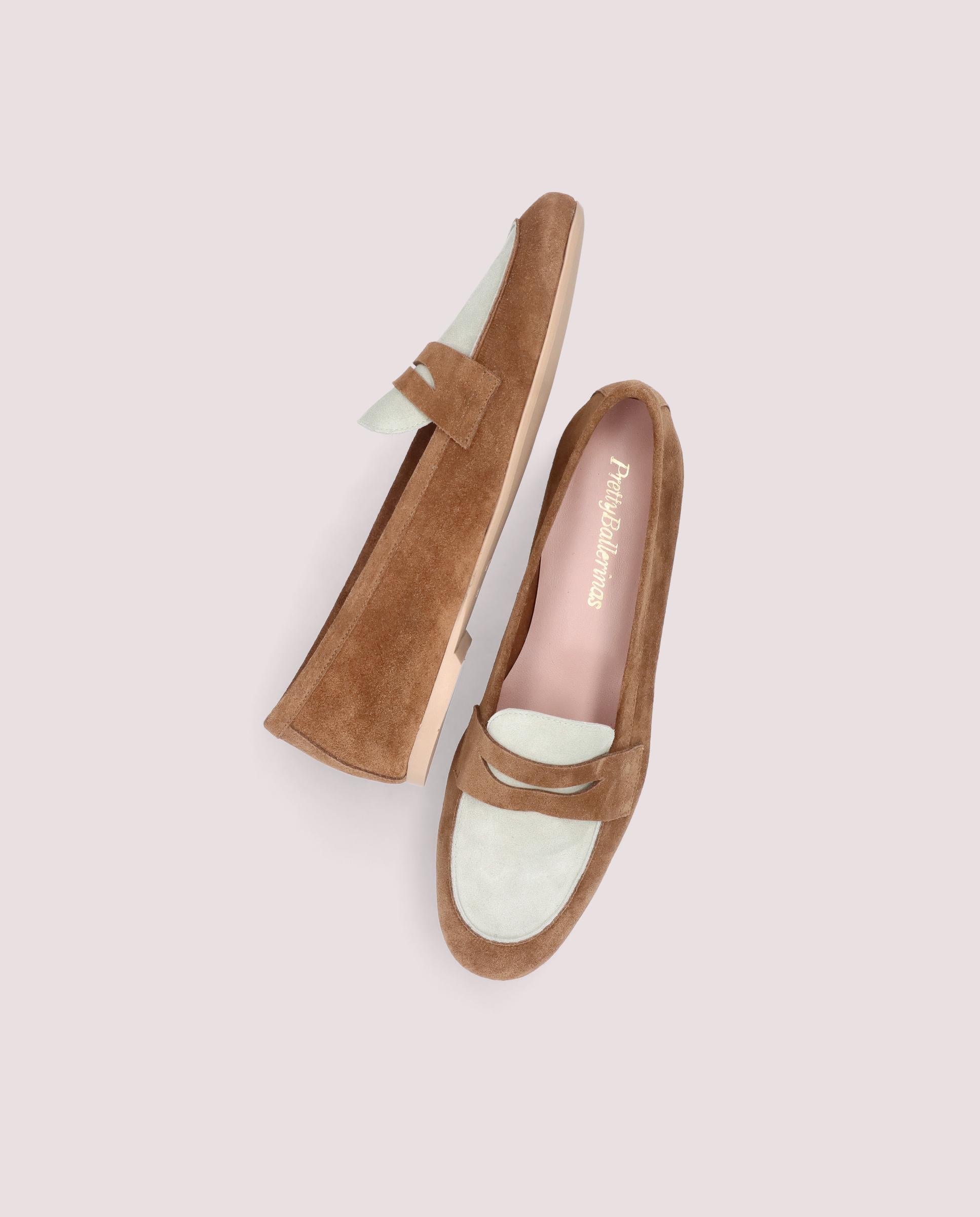 Loafers Faye Marrones Ante