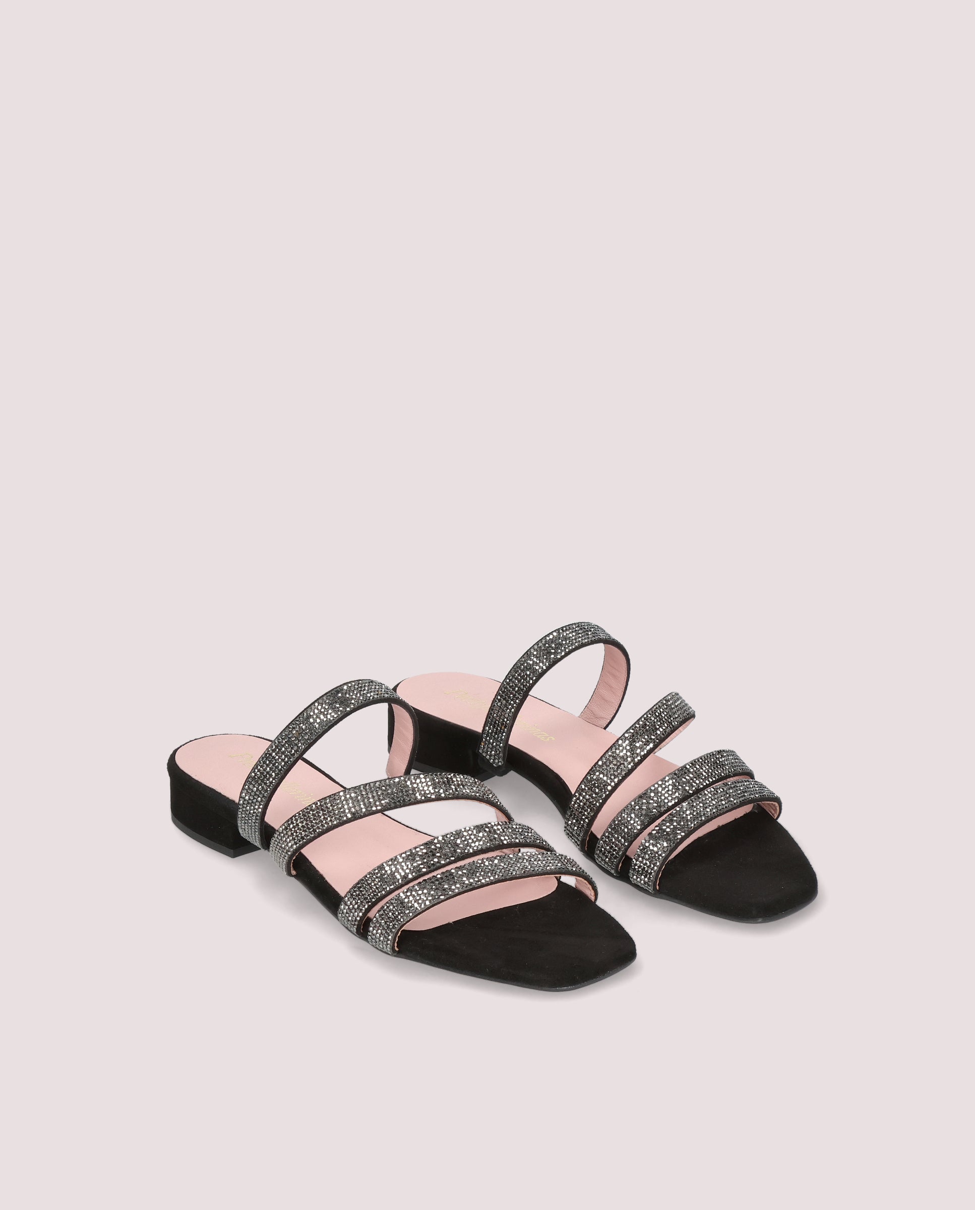 Image of Sandalias Eva Negros Ante by PrettyBallerinas