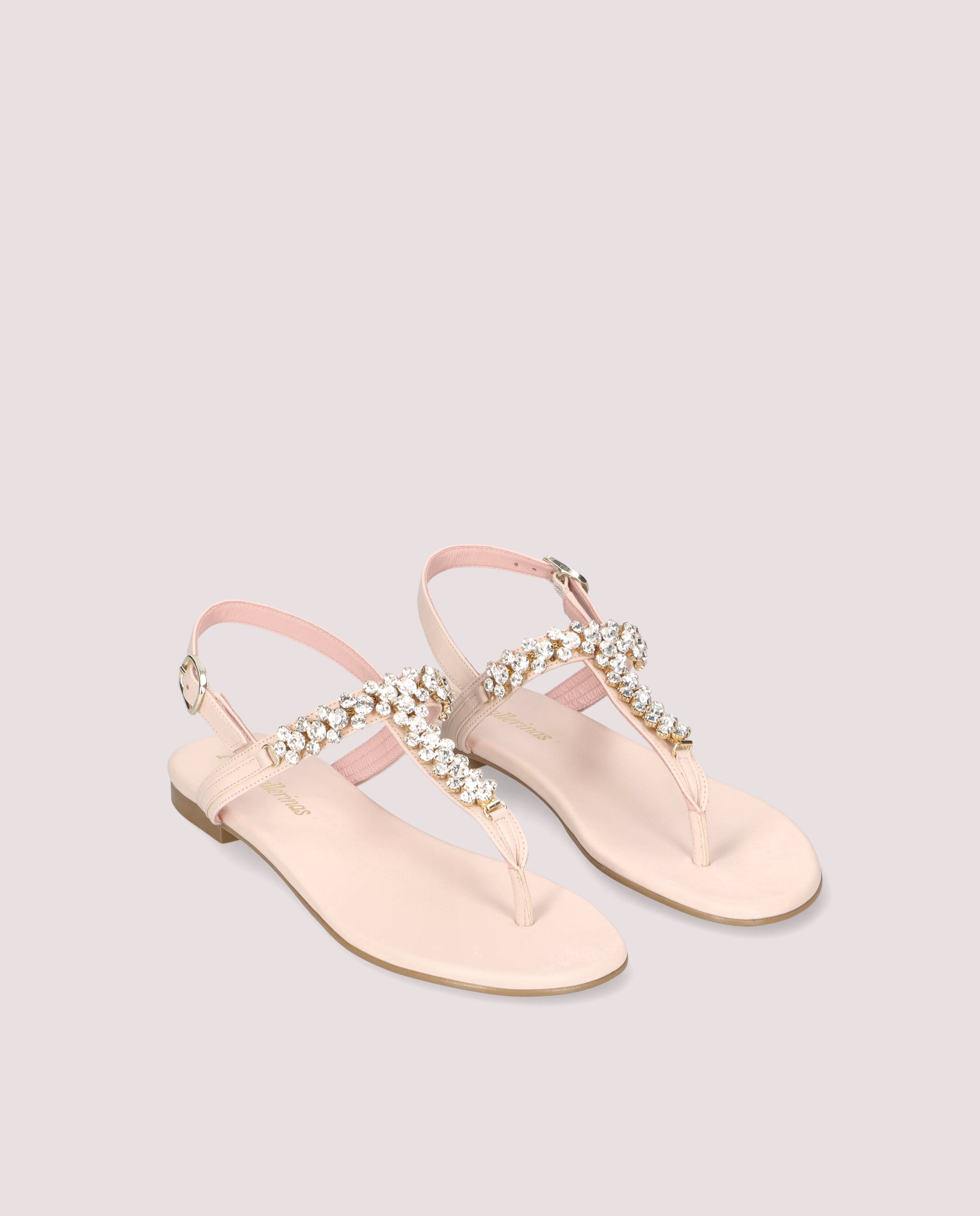 Image of Sandalias Judy Rosas Piel by PrettyBallerinas