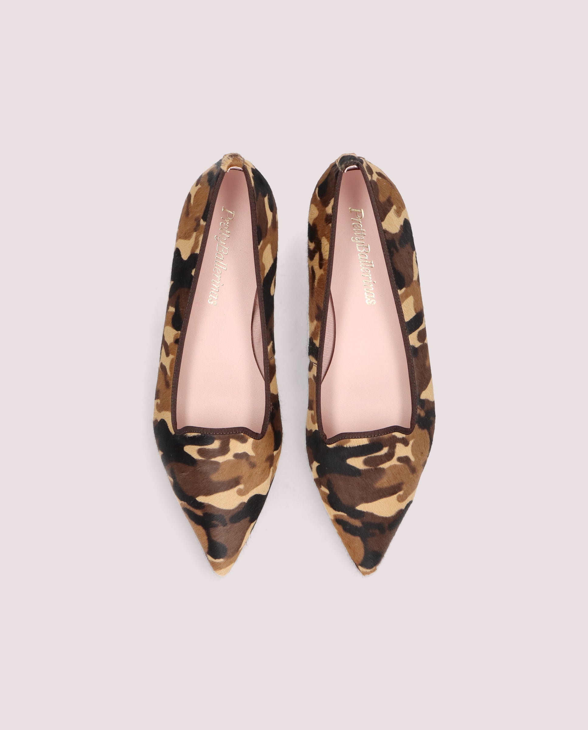 Alternative view of Paris Loafer in camouflage printed poni by PrettyBallerinas