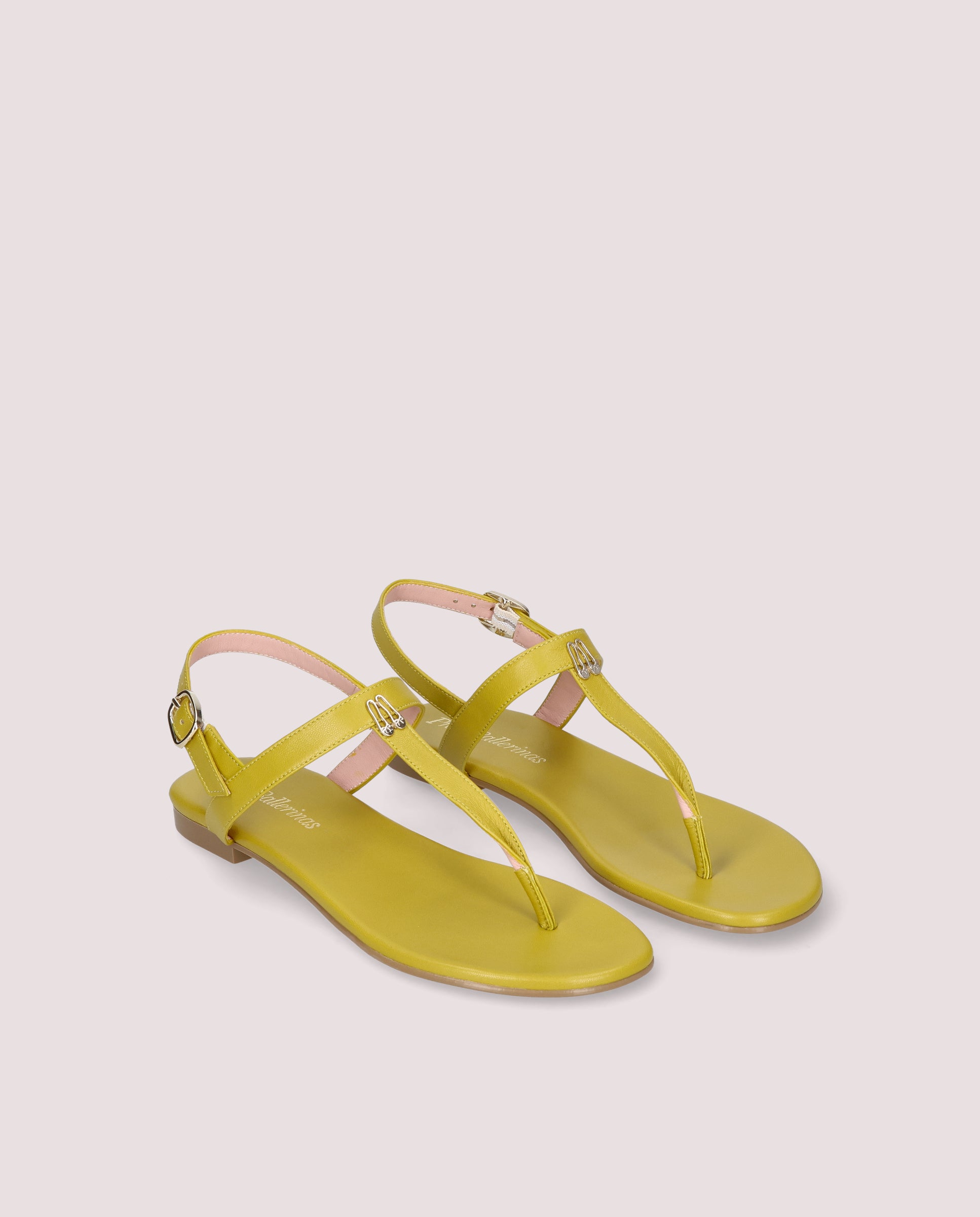 Imagen de Sandalias Judy Verdes Piel por PrettyBallerinas