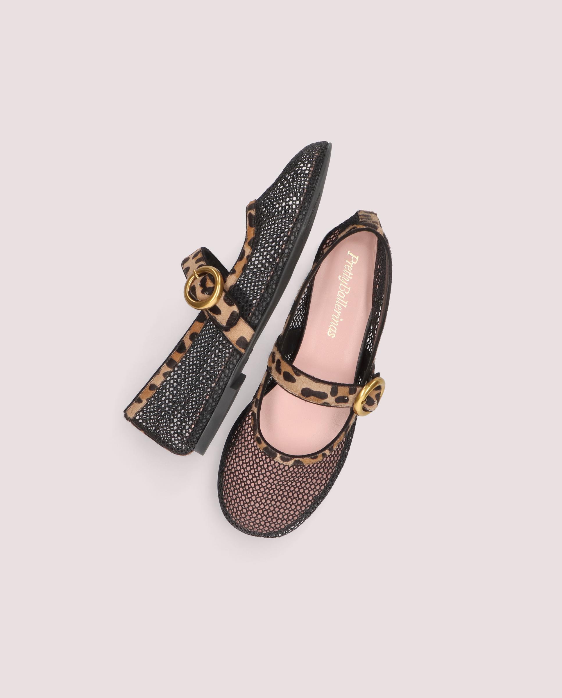 Bailarinas Georgia Animal print Red