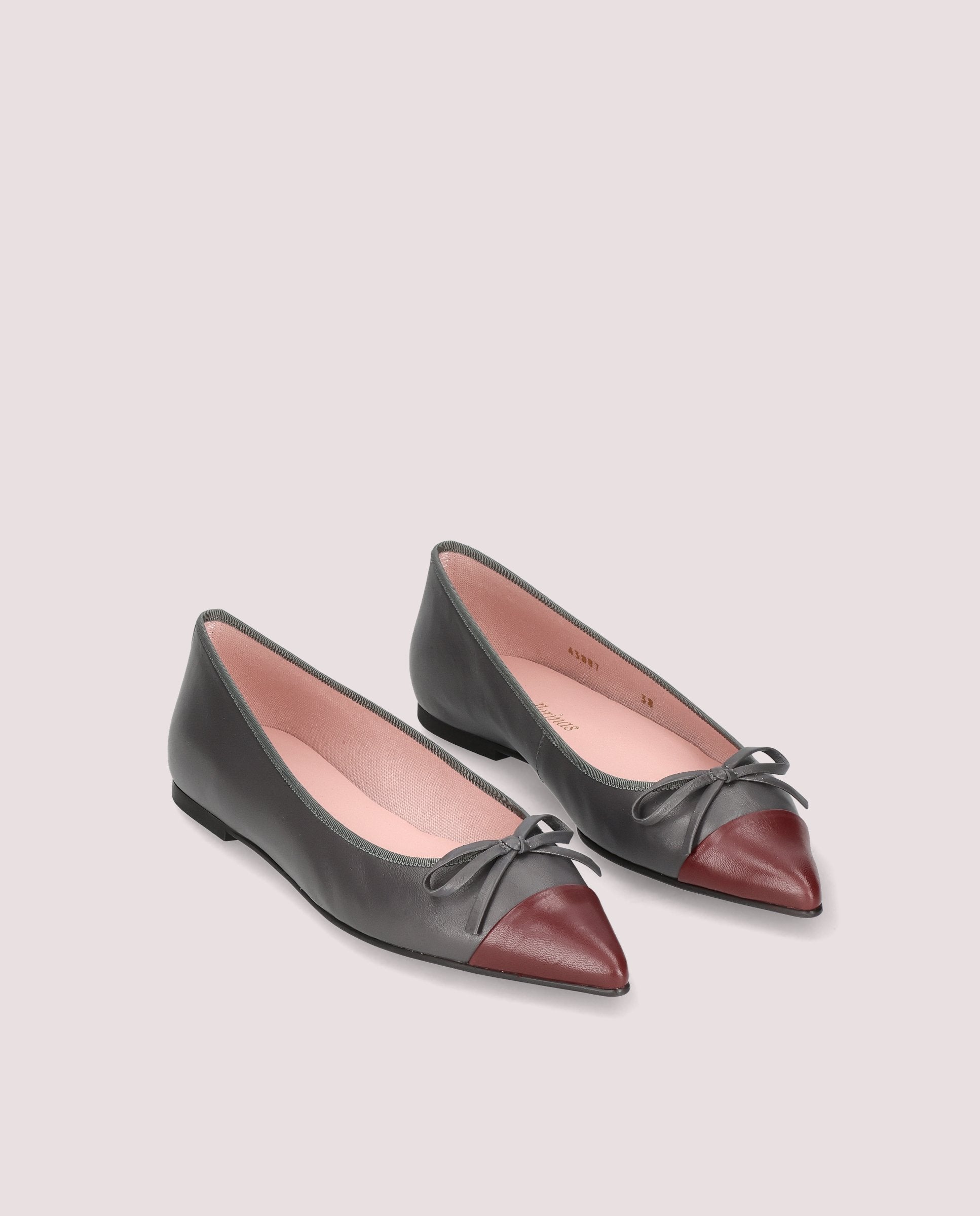 Nicole Ballet Flats BLACK LEATHER
