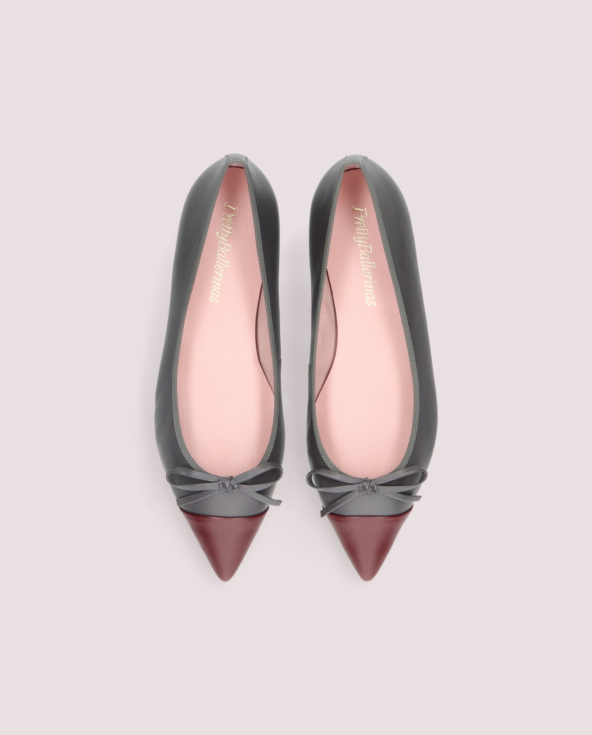 ♡pretty ballerinas Shirley ballerina in soft ivory leather