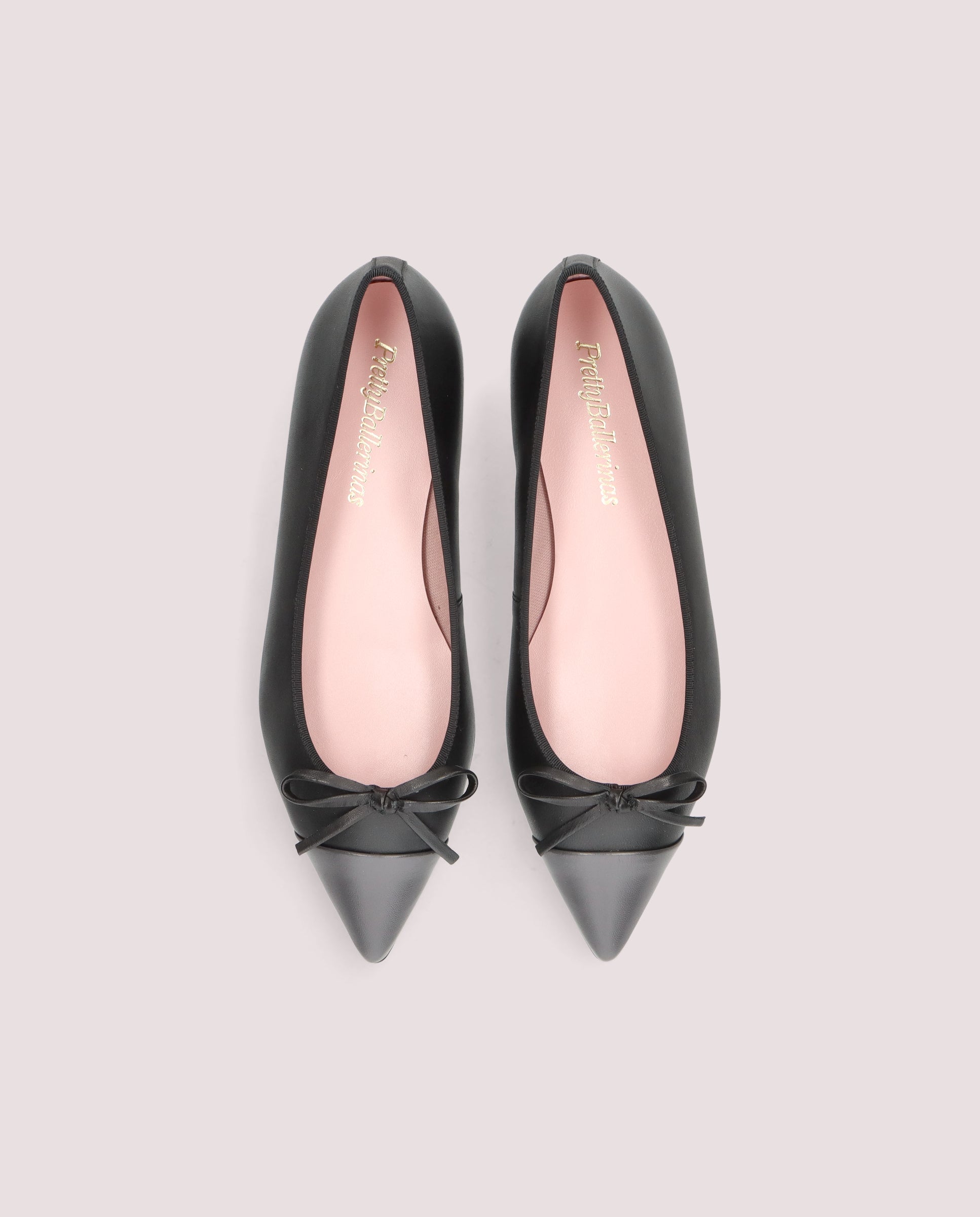 Clementine Black Patent Ballet flats