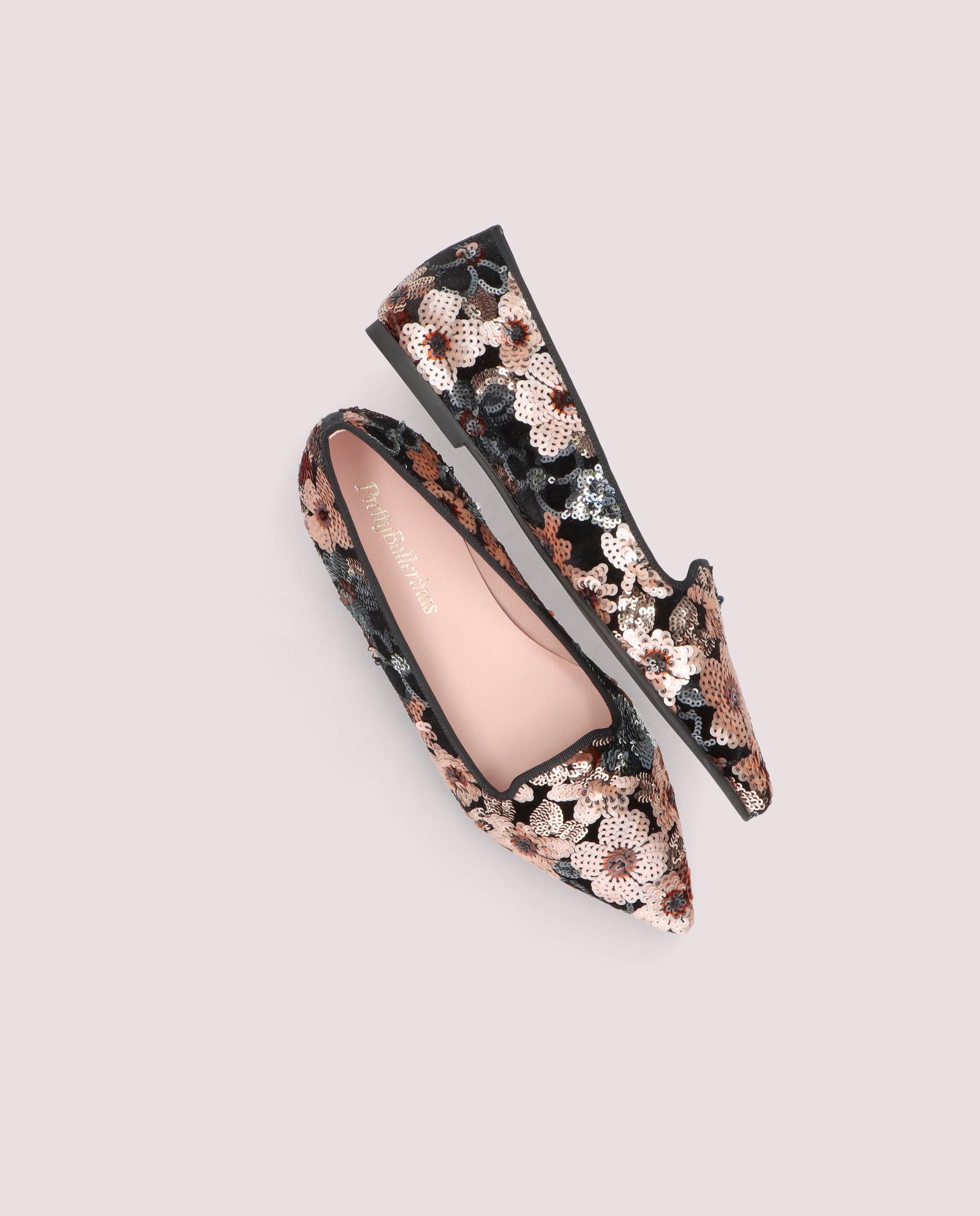 Paris Loafer in black velvet