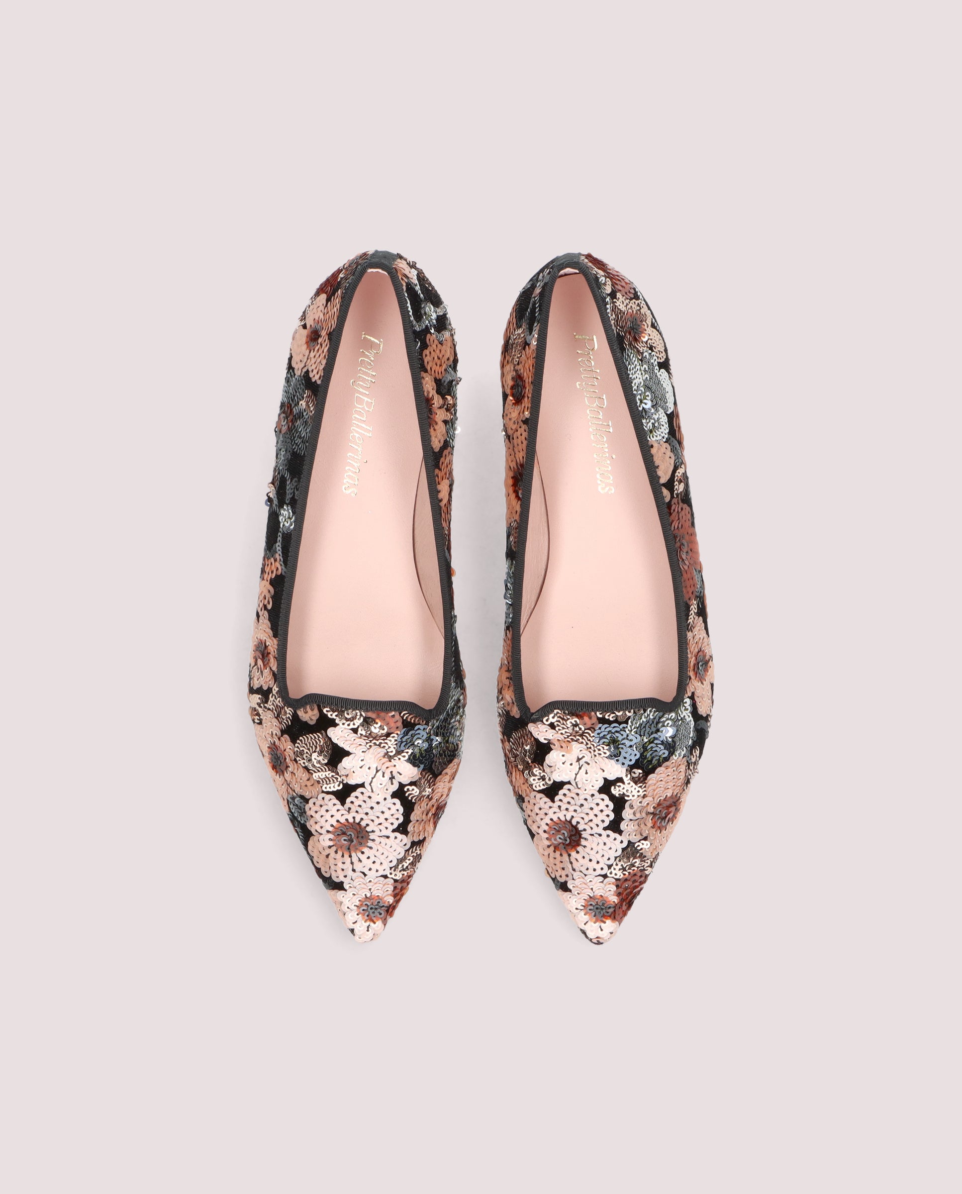 Alternative view of Paris Loafer in black velvet by PrettyBallerinas