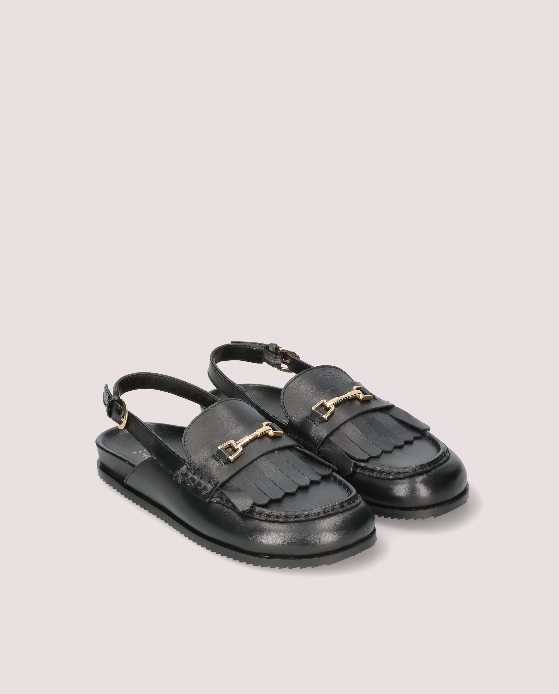 Imagen de Sandalias Belle Negros Piel por PrettyBallerinas