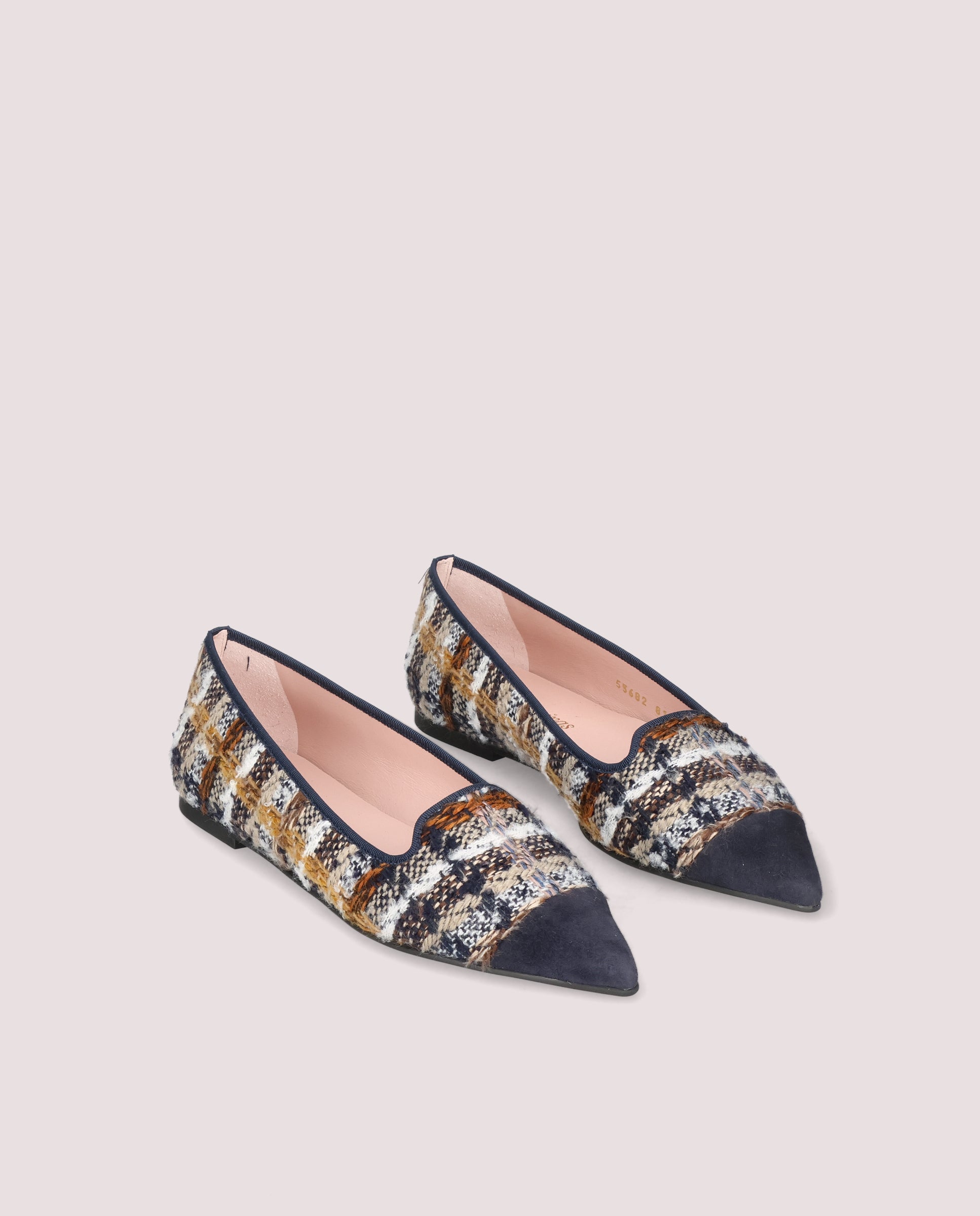 Paris Loafer aus mehrfarbigem Tweed