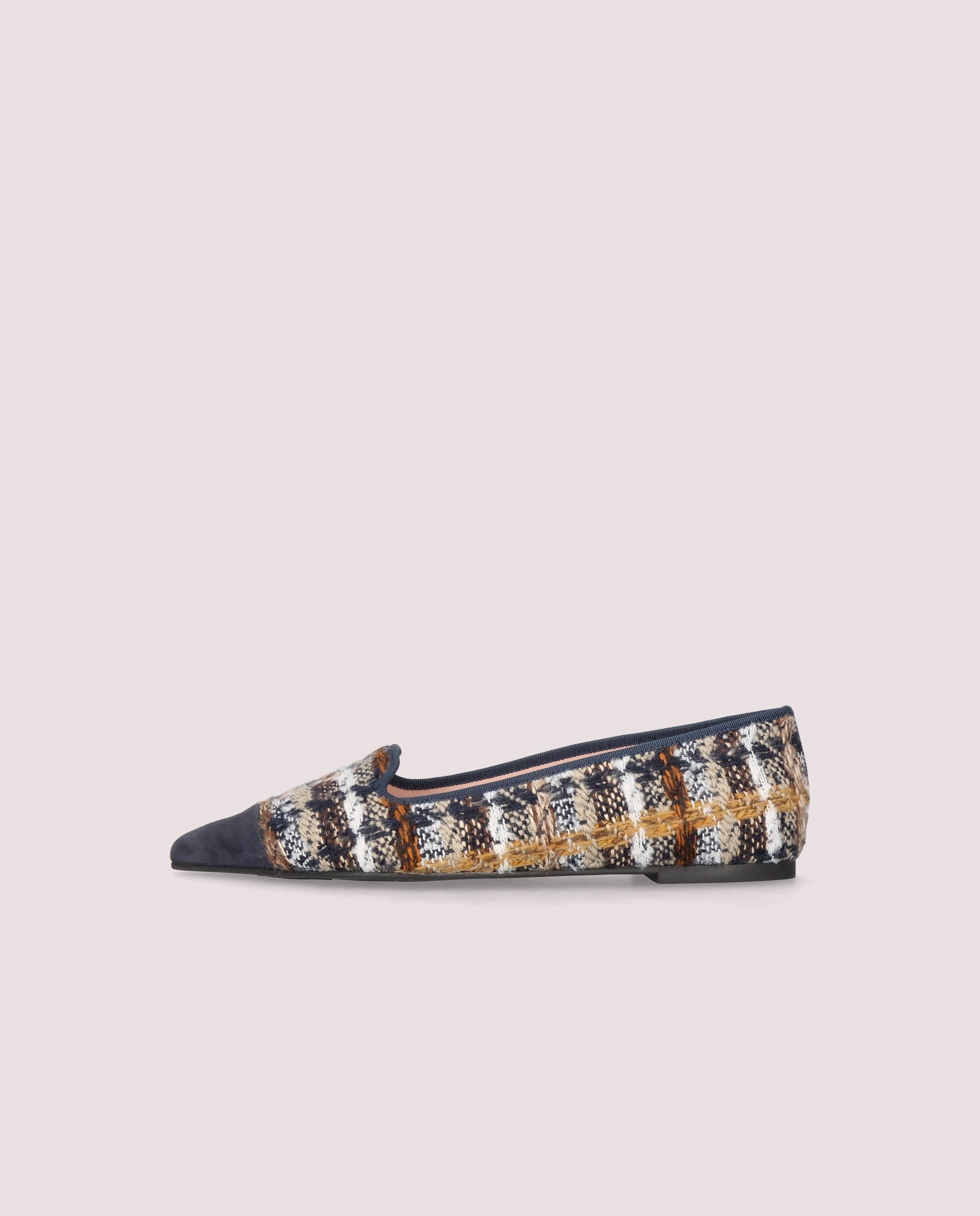 Paris Loafer aus mehrfarbigem Tweed