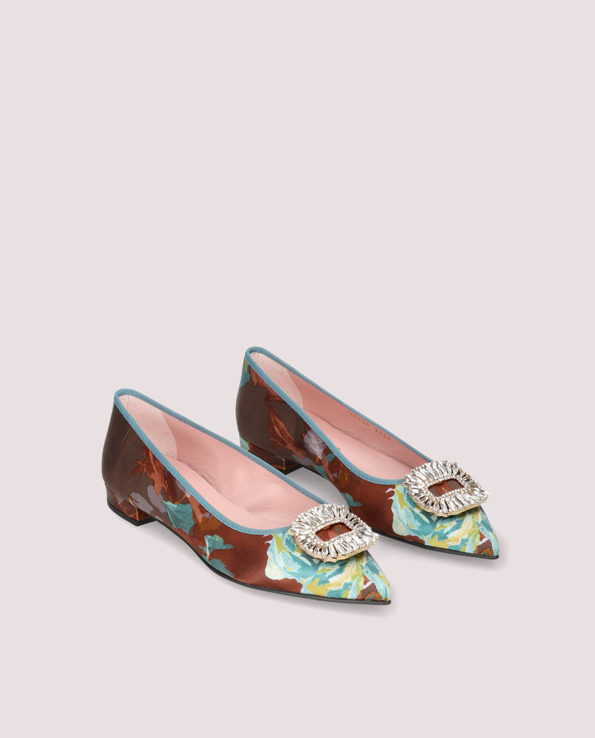Bailarinas Clementine Marrones Tejidos