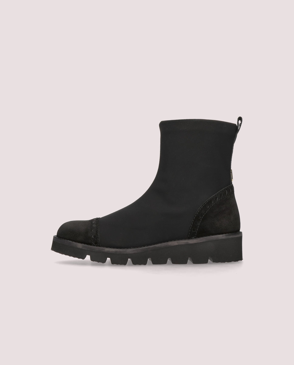 Botines Bette Negros Tejidos