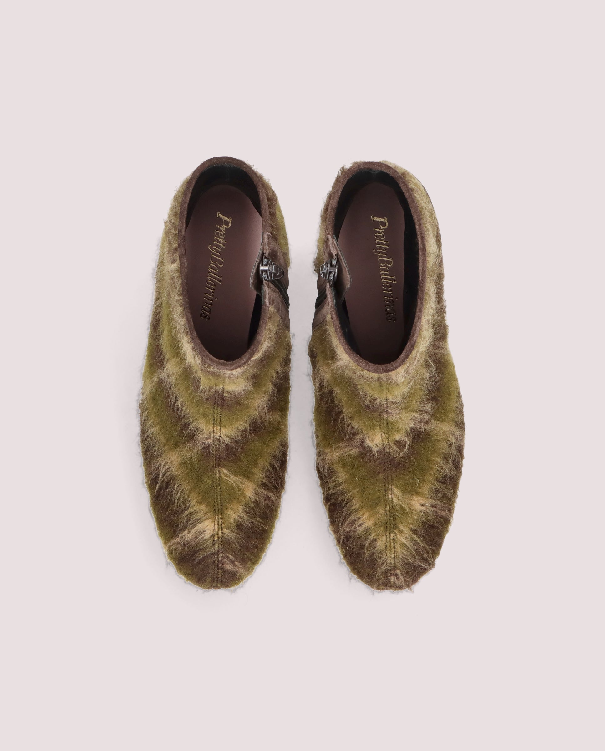 Alternative view of Jendayi boot in tartan printed textile by PrettyBallerinas