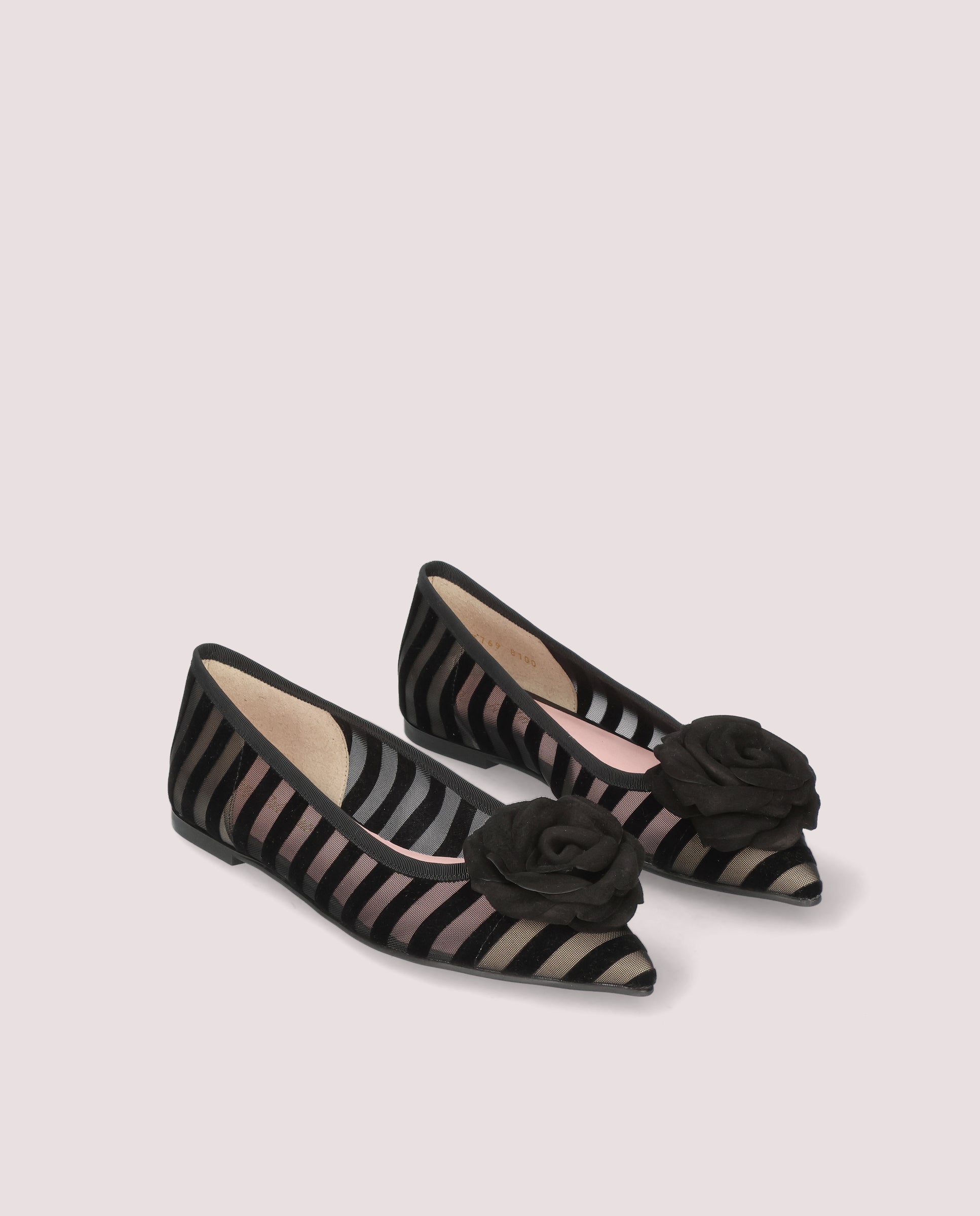 Image of Paris ballerina in black mesh by PrettyBallerinas