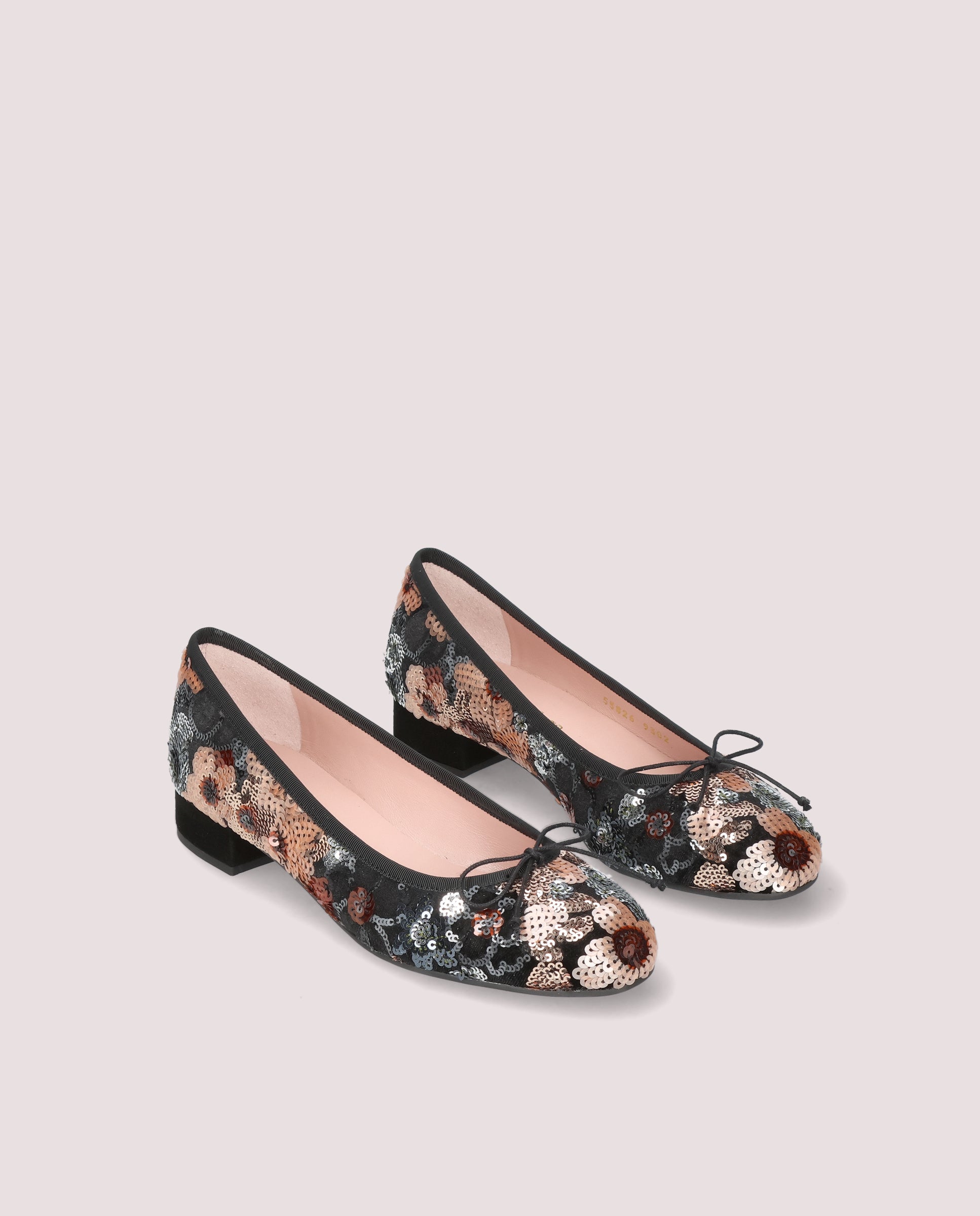Image of Gretschen ballerina in black velvet by PrettyBallerinas