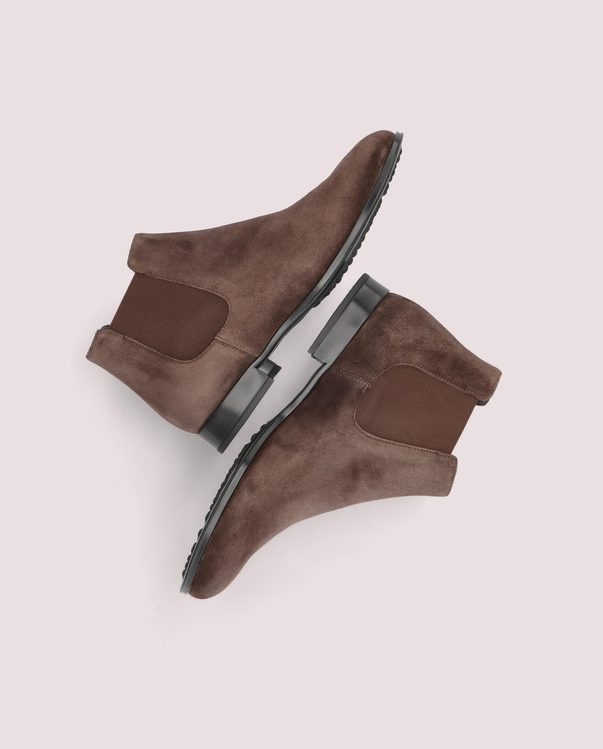 Botines Pat Marrones Ante