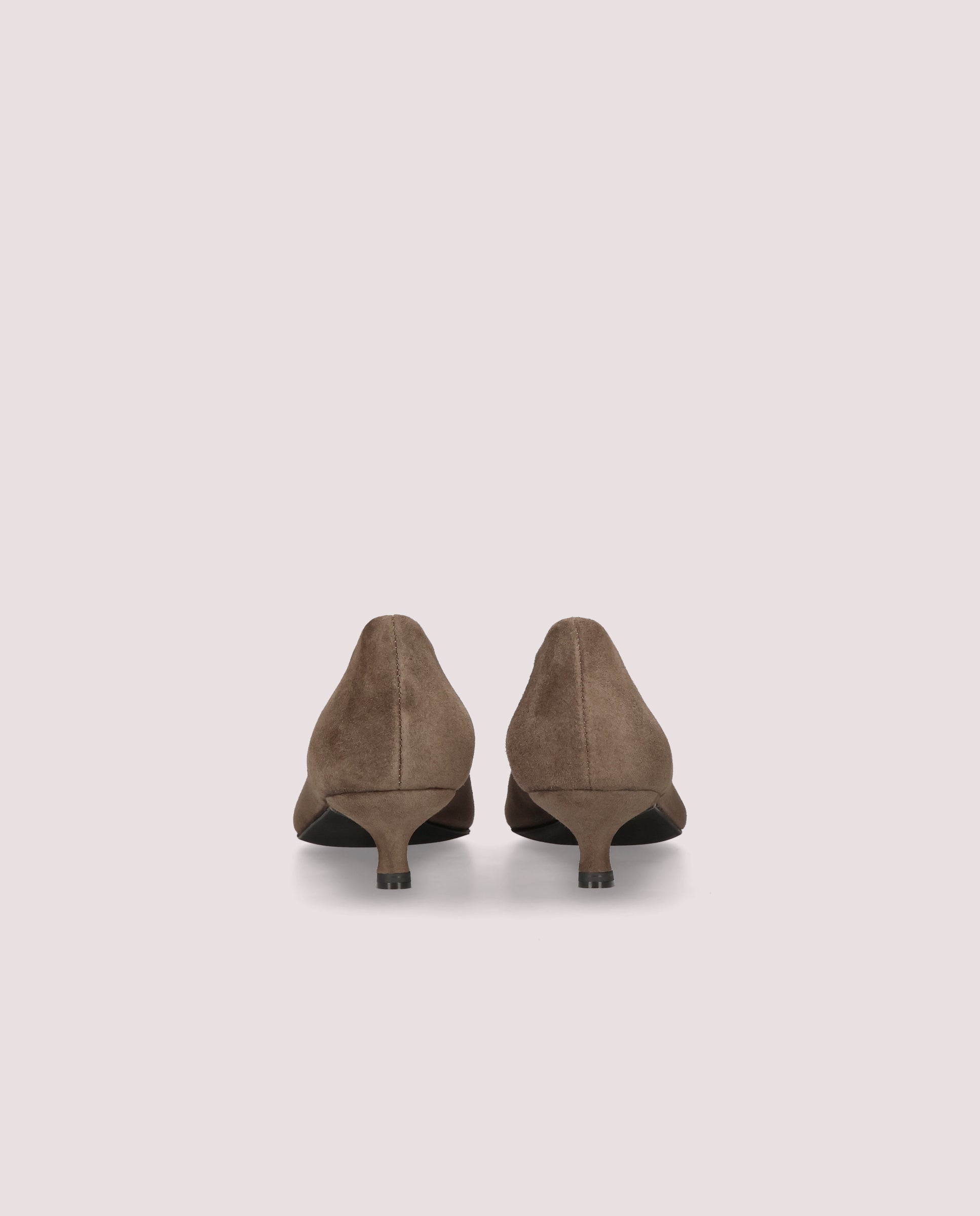 Kendall pump in braunem wildleder
