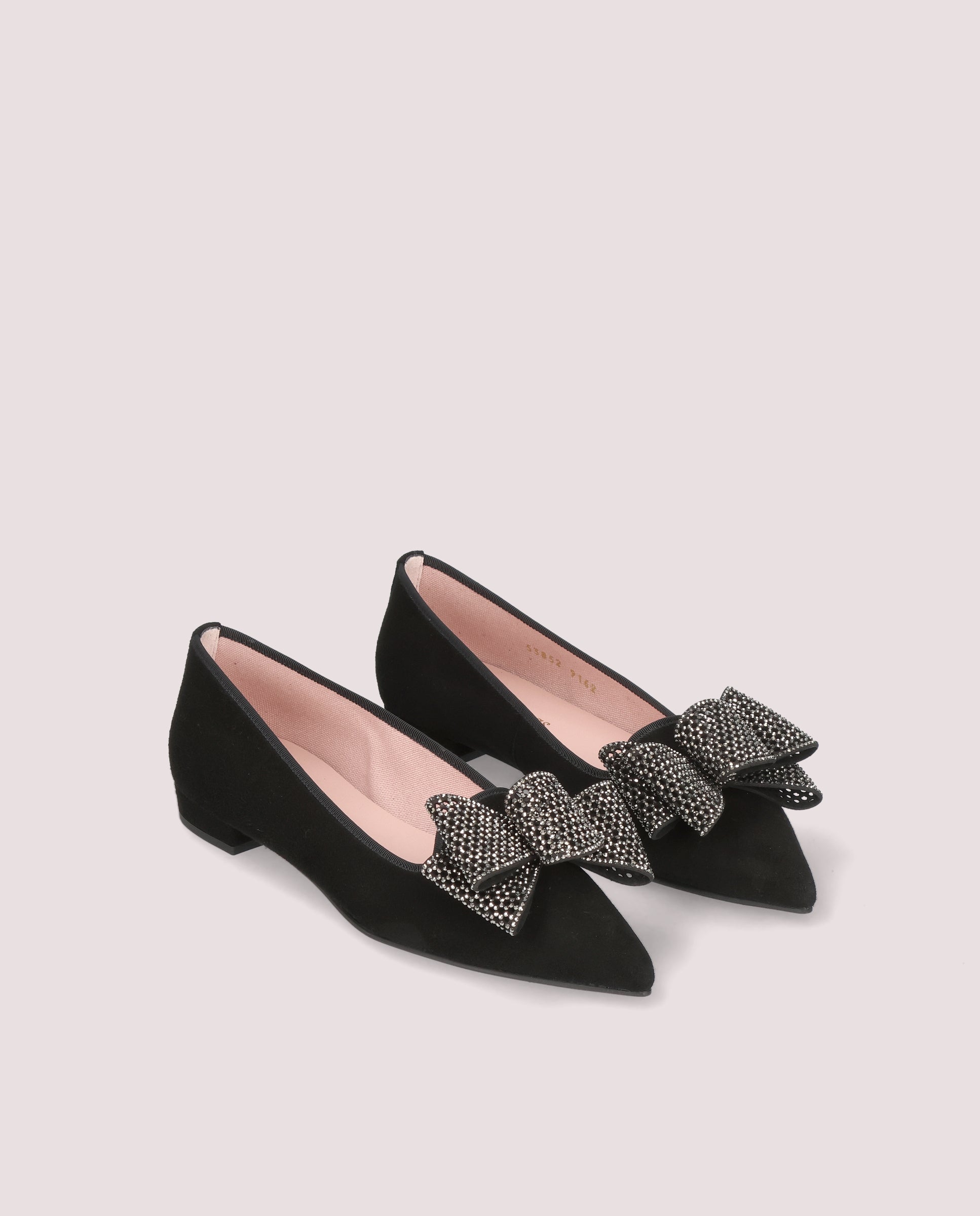Clementine Loafer aus schwarzem Wildleder