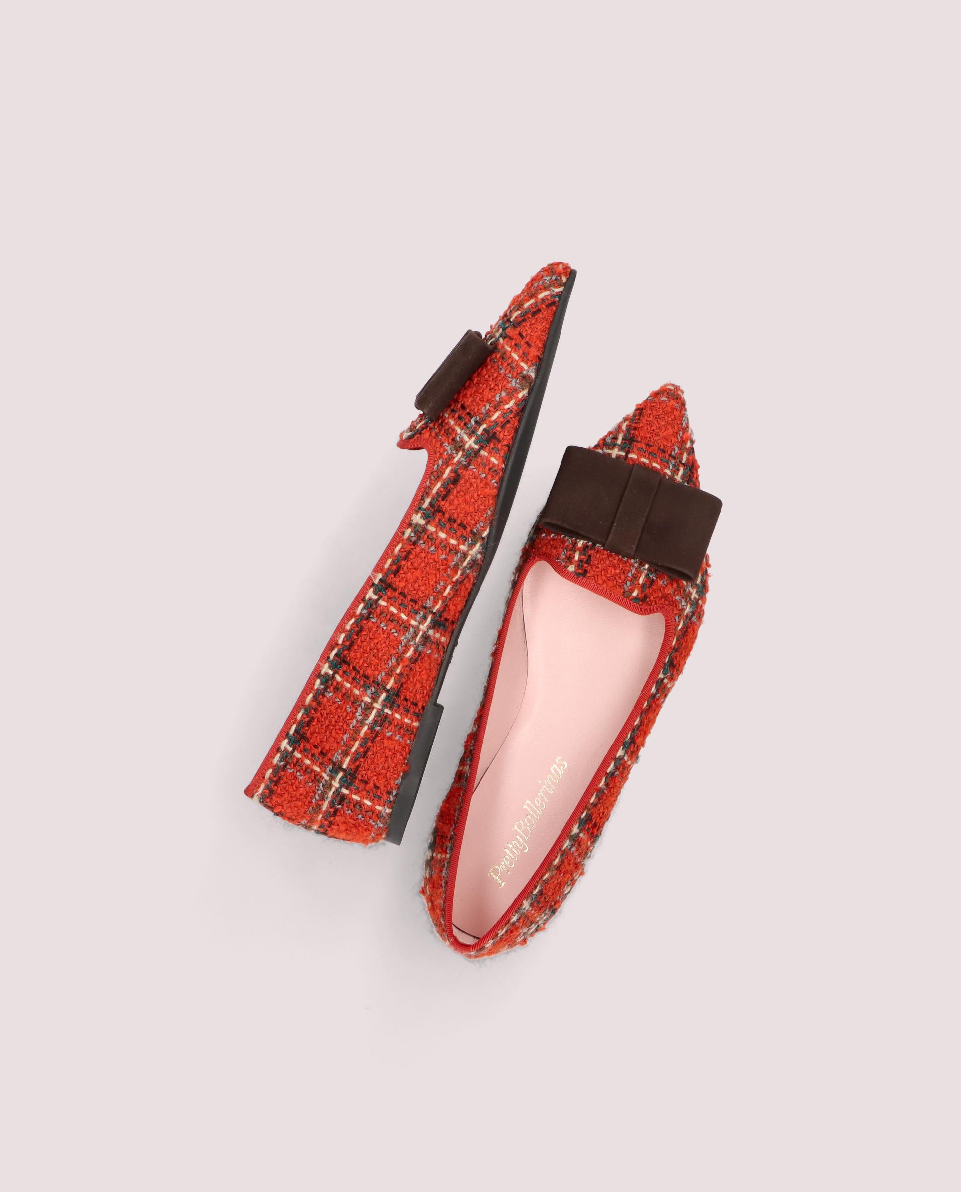 Loafers Paris Rojos Tejidos