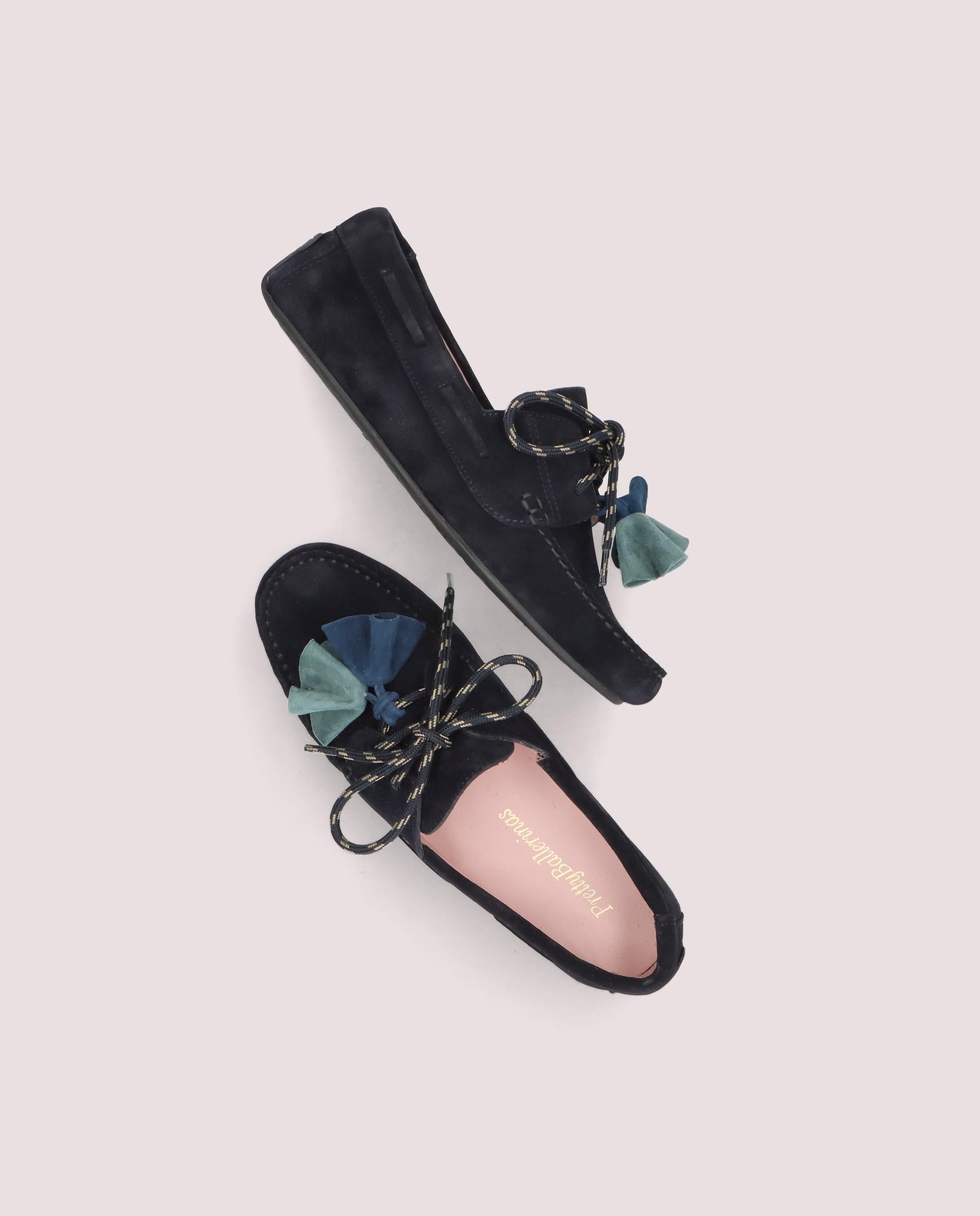 Mocasines Josephine Azules Ante