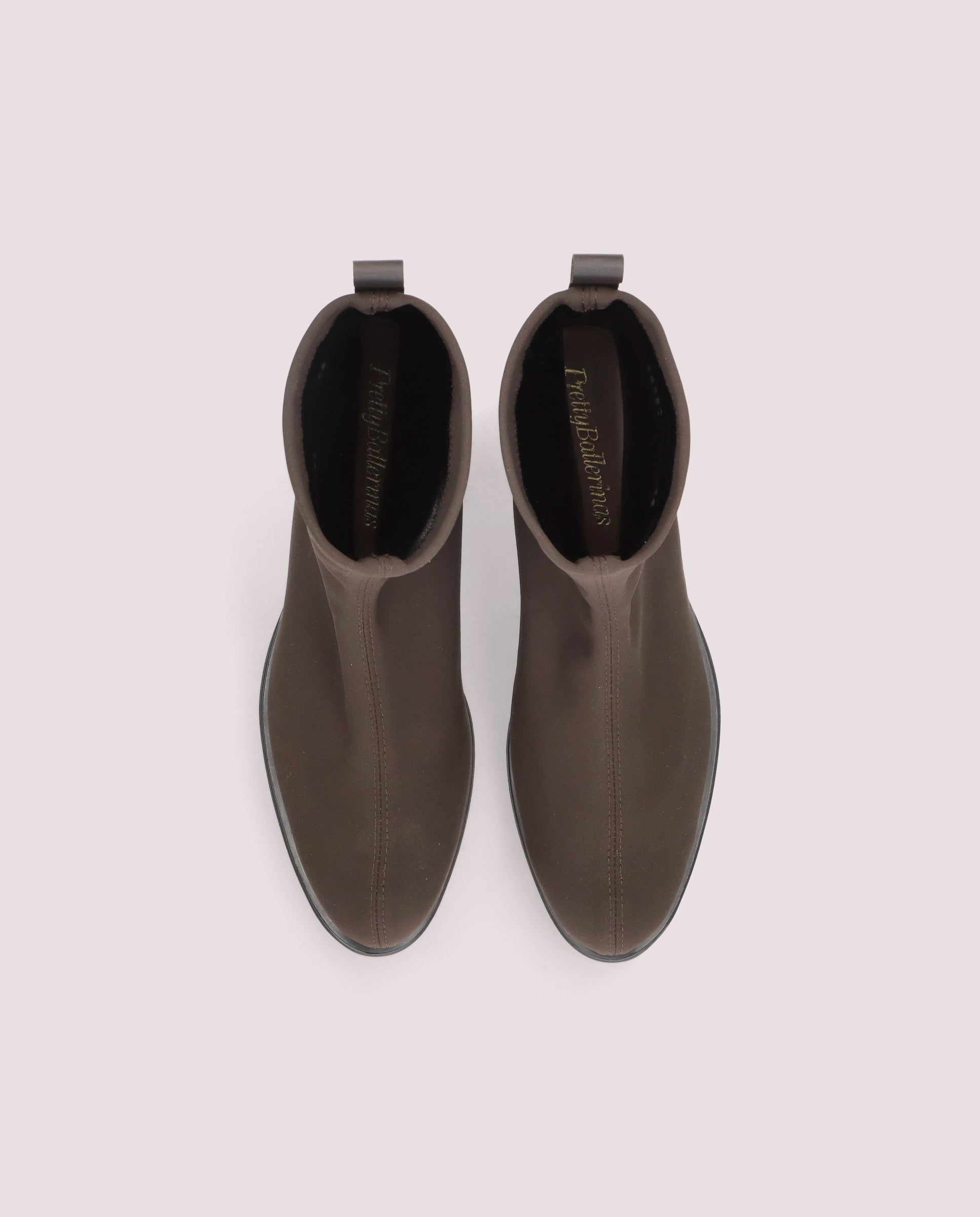 Alternative view of Pat ankle boot in brown textile by PrettyBallerinas