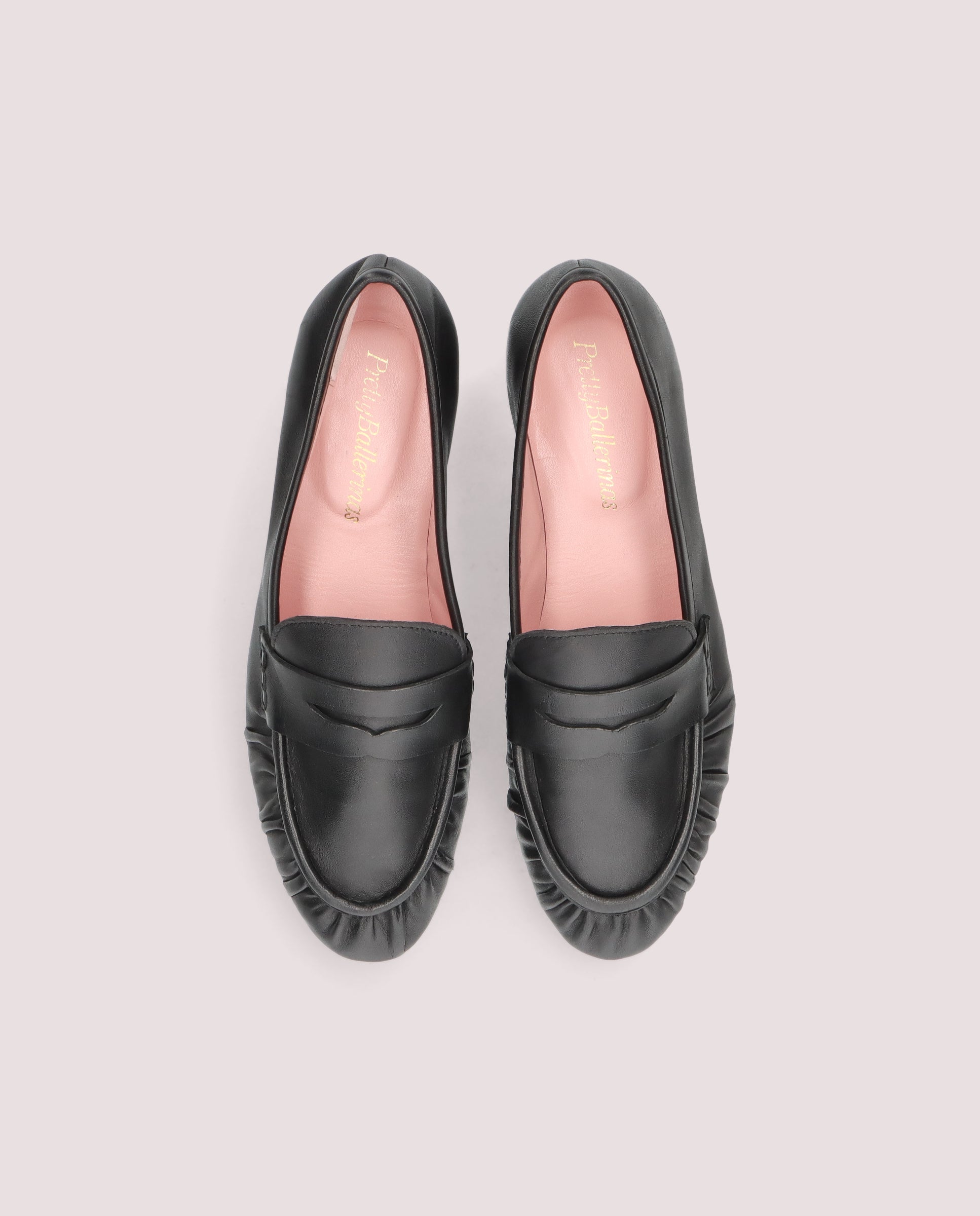 Alternative view of Salma moccasin in black leather by PrettyBallerinas