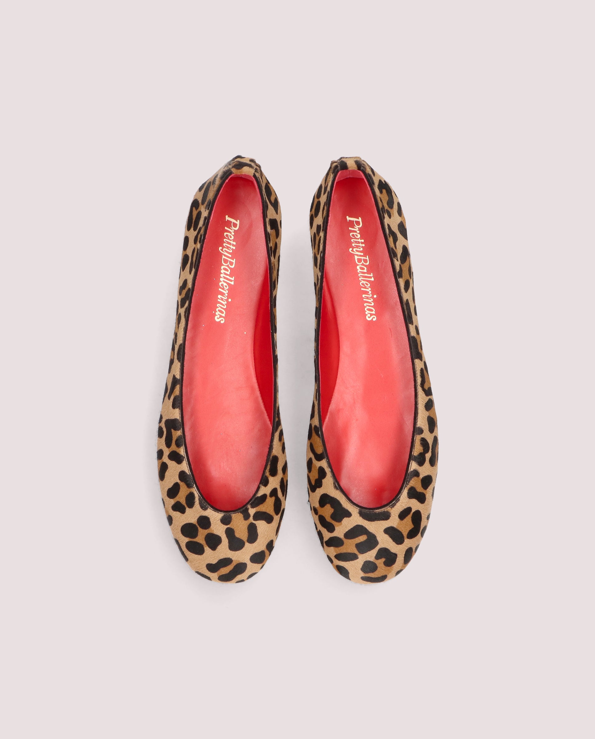 Rosario ballerina in leopard printed poni