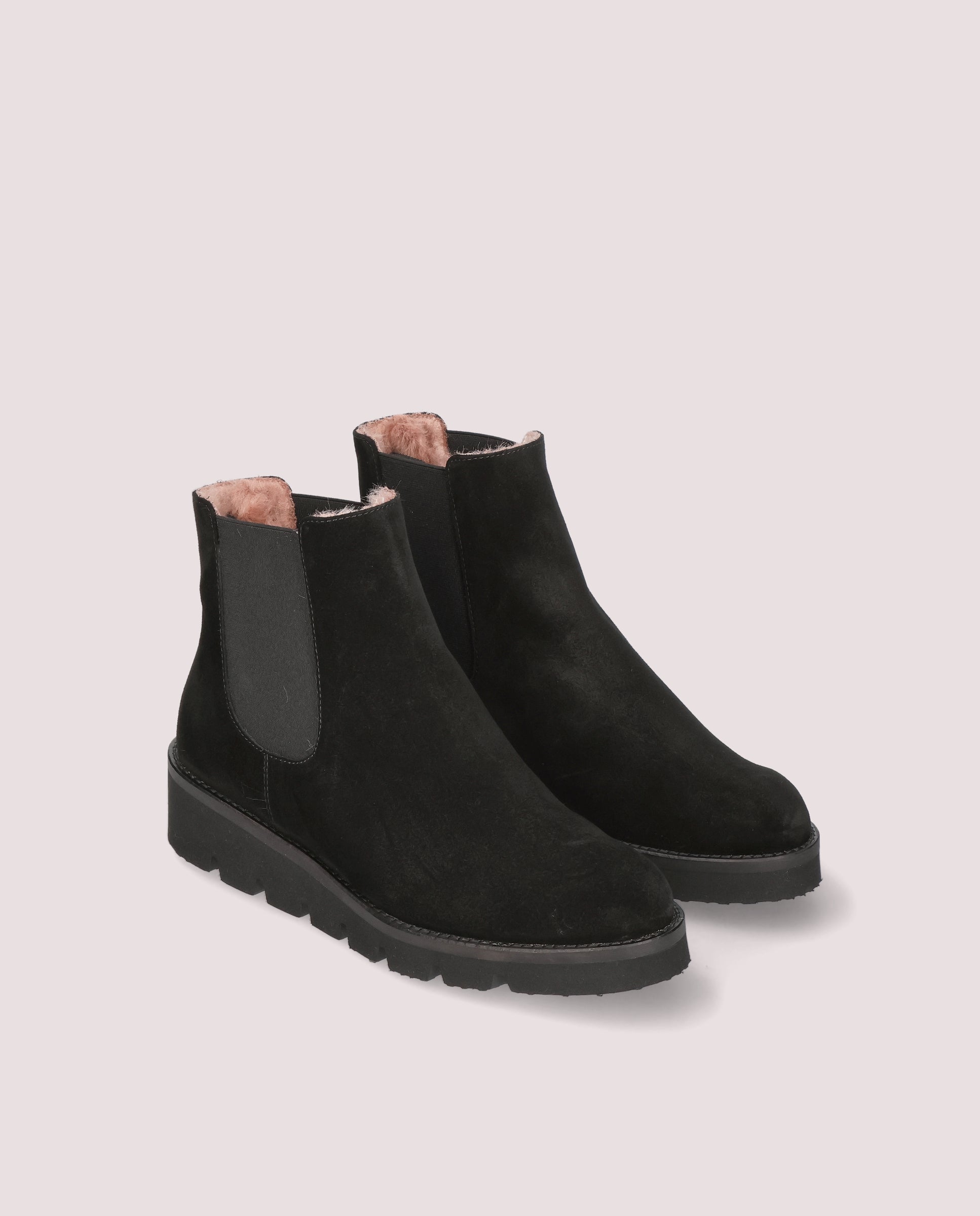 Image of Bette ankle boot in black suede by PrettyBallerinas
