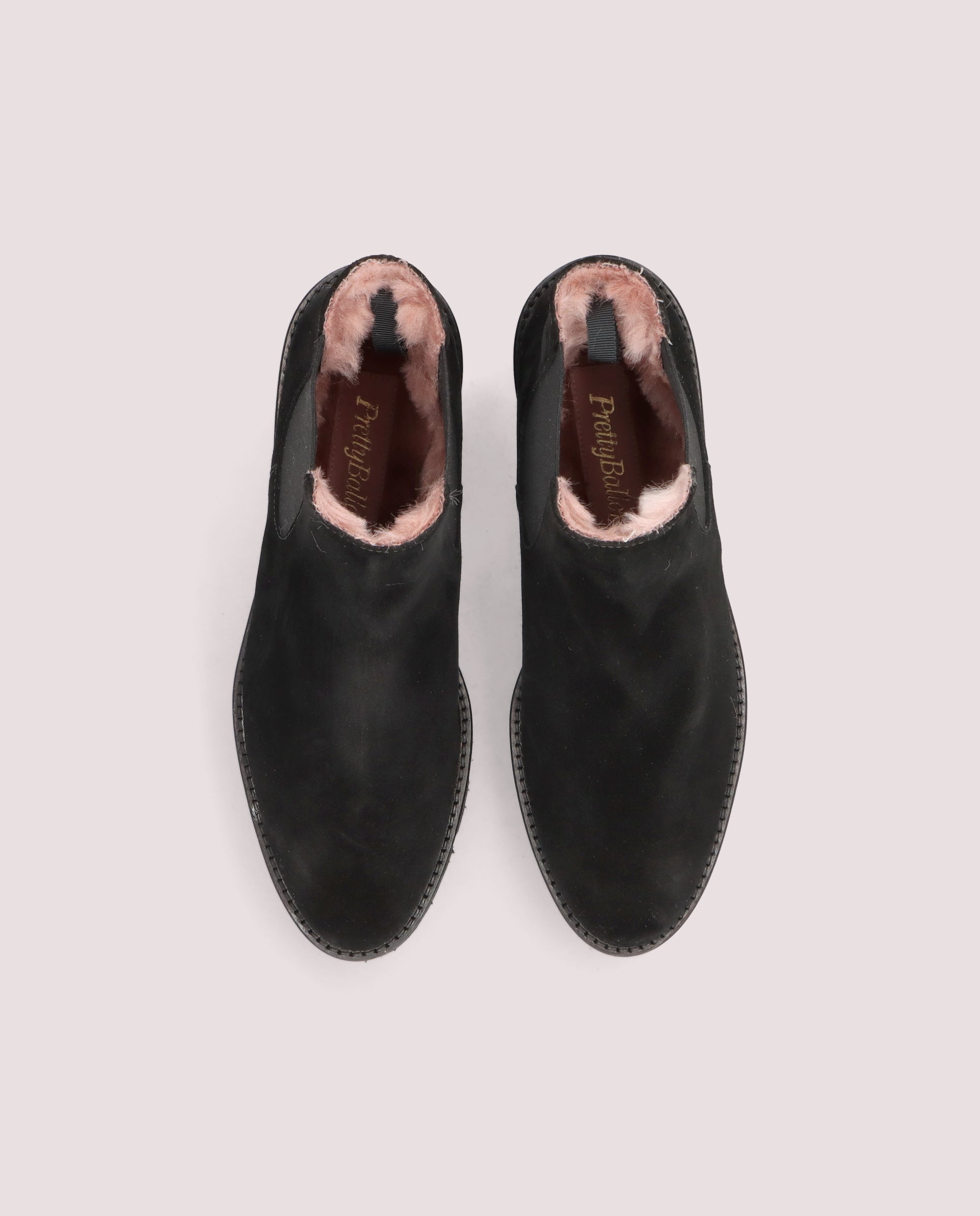 Alternative view of Bette ankle boot in black suede by PrettyBallerinas