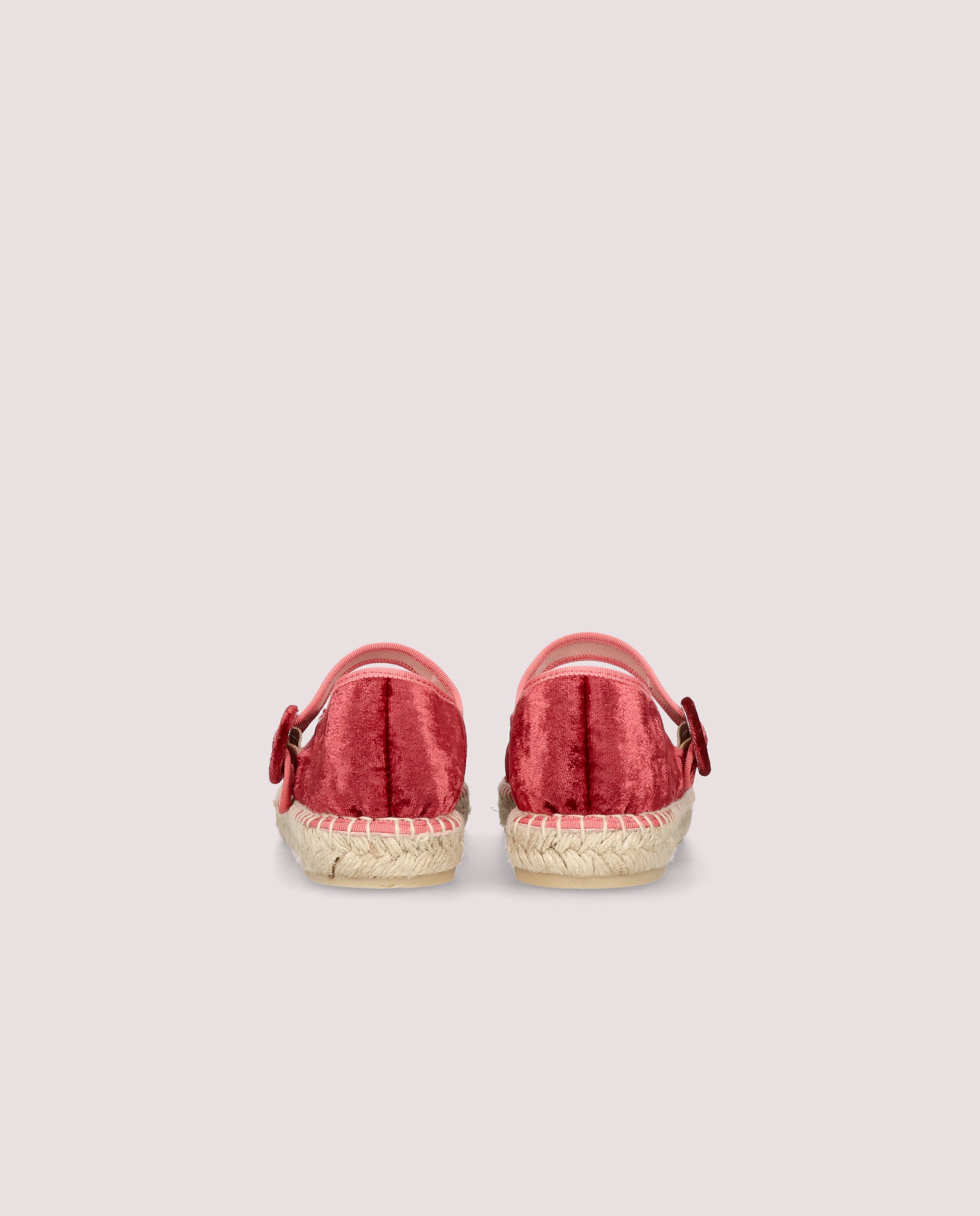 Alpargatas Esparto Athena Rojos Tejidos
