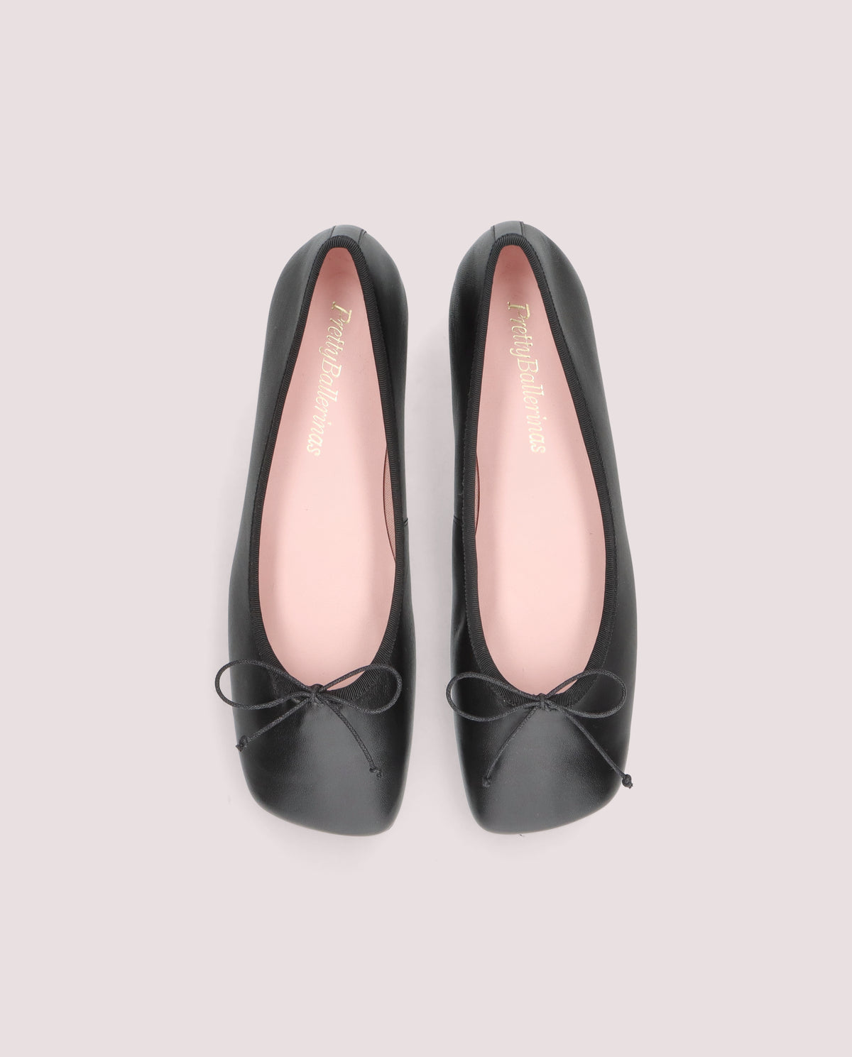 Vista alternativa de Bailarinas Alessia Negros Piel por PrettyBallerinas