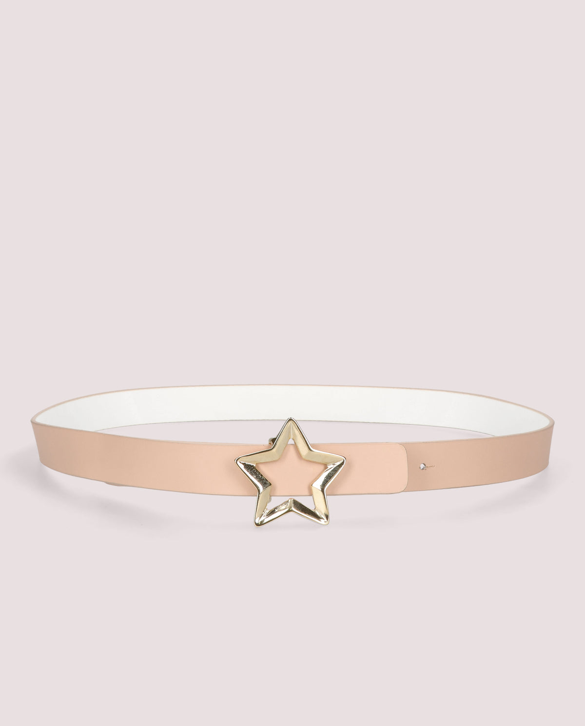 Cinturón piel rosa