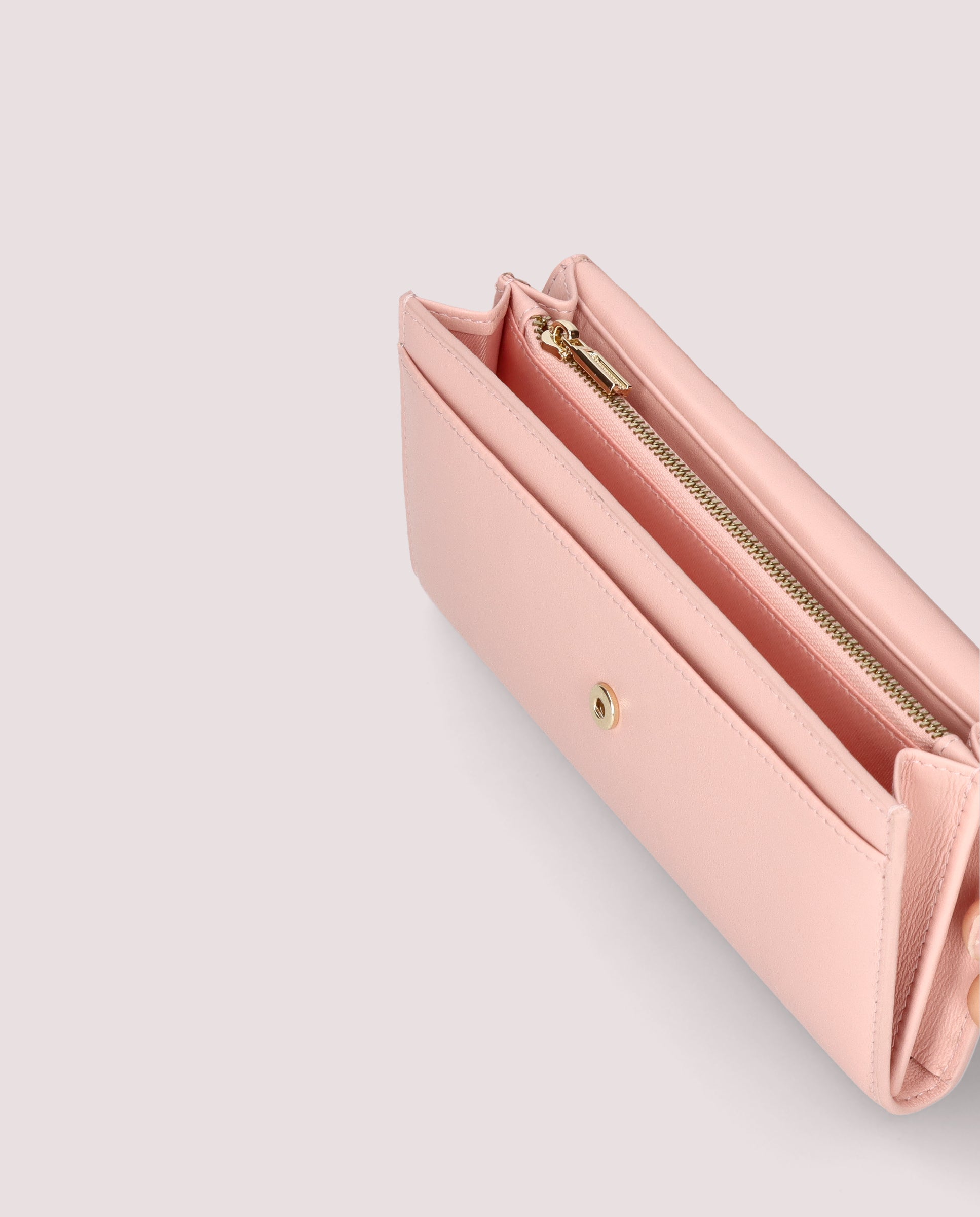 Bolsas e carteiras em pele rosa