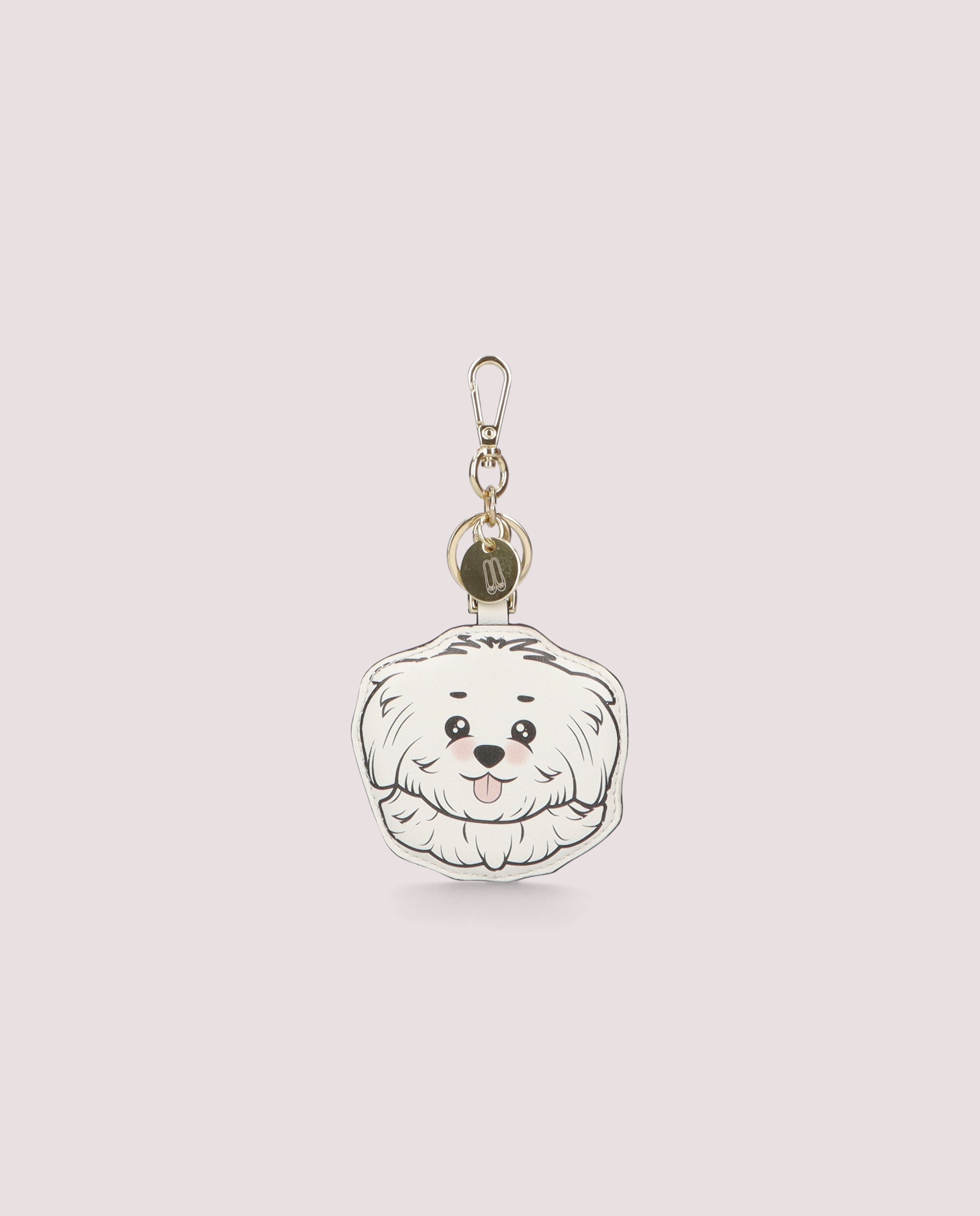Image of Bichon Keychain by PrettyBallerinas